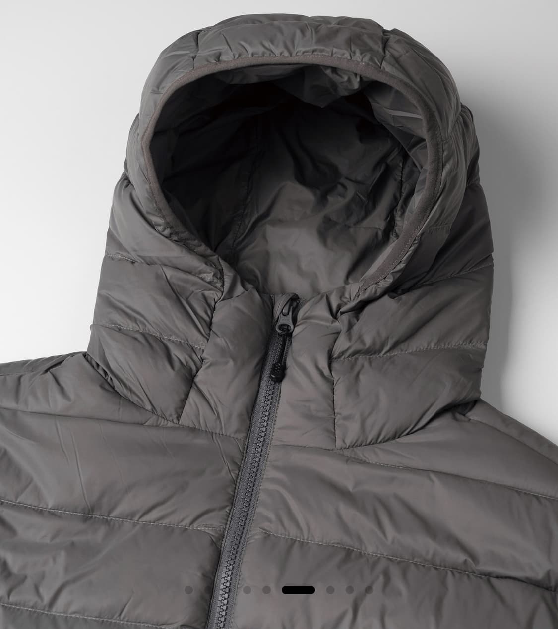 스테디에브리웨어 컴포트 후드다운 경량패딩 그레이 2사이즈 상품이미지6