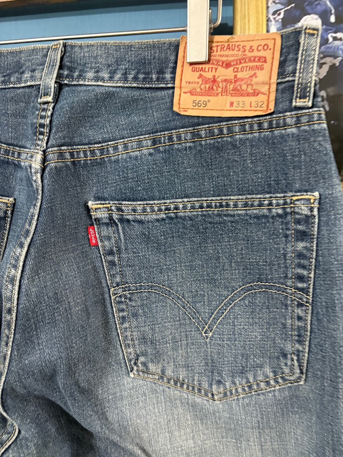 00’s Levis 569 Looses fit denim pant. 상품이미지9