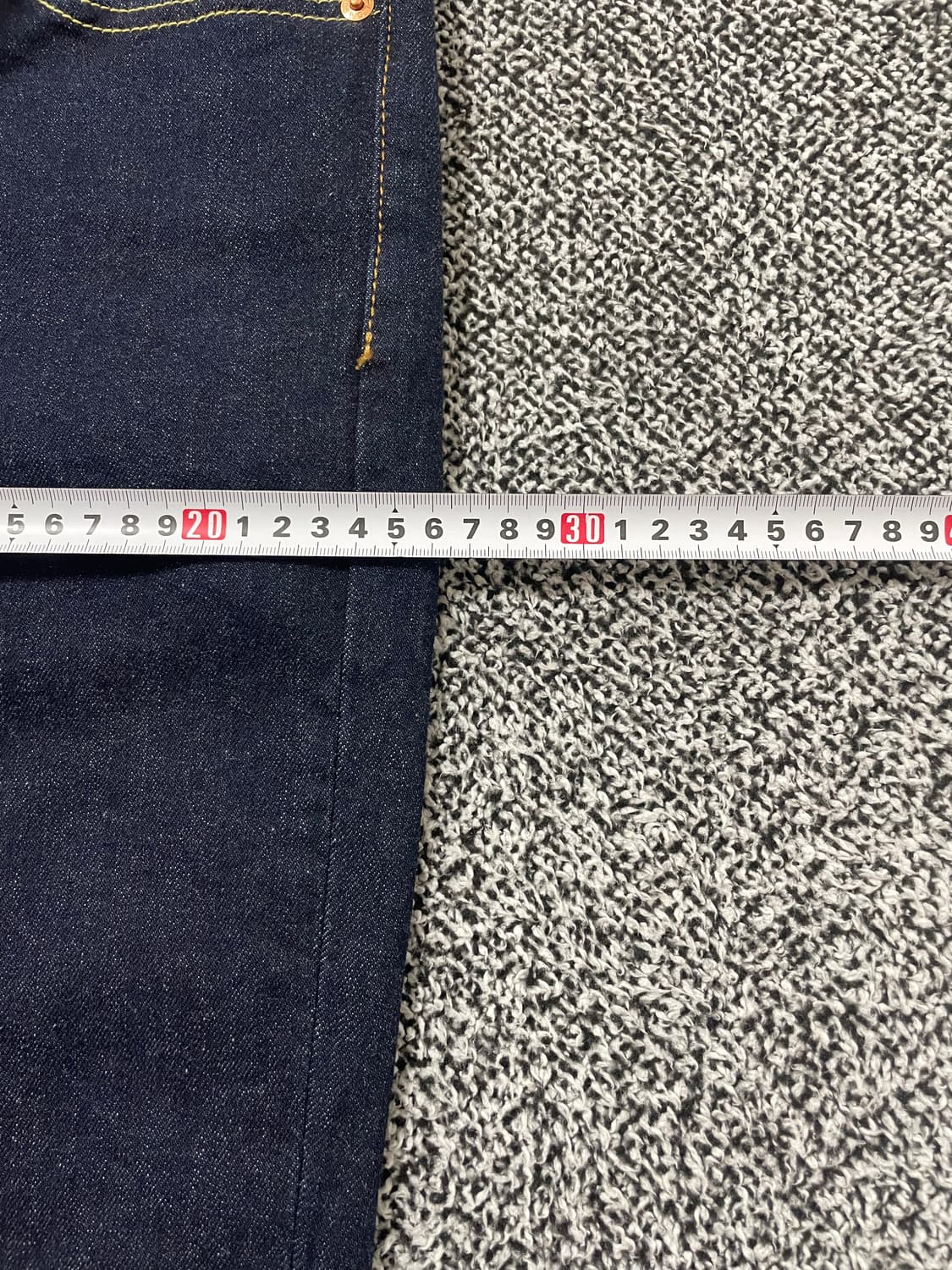 빈티지9. 리바이스 511 일자핏 진청 데님 청바지 팬츠  상품이미지5