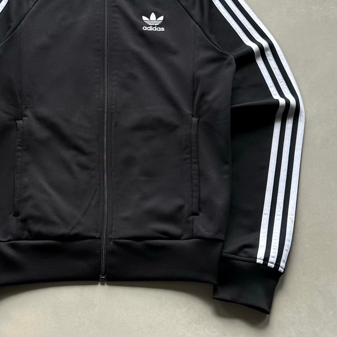 [XS]아디다스 트레포일 블랙 트랙탑 져지 상품이미지4