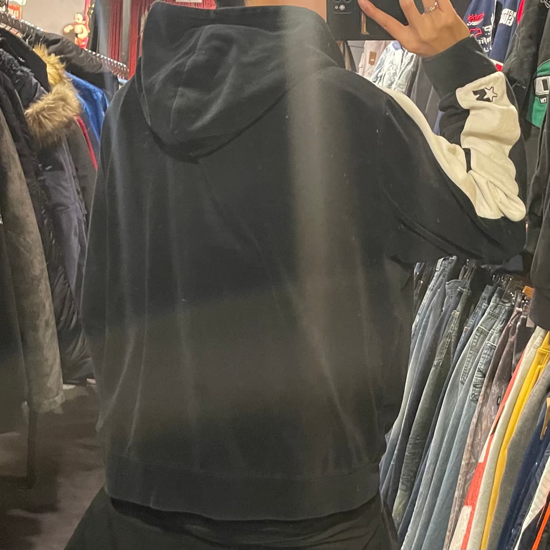 [IM] StarTer 블랙 라벨 후드 벨벳져지 상품이미지6