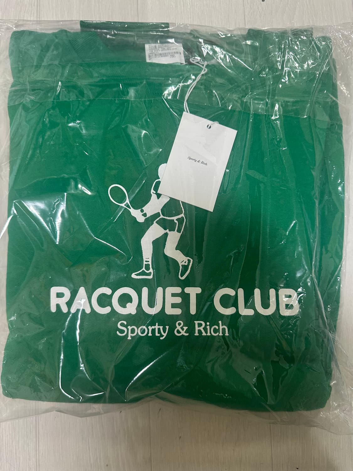 [3] 스포티앤리치 라켓 클럽 맨투맨 그린 상품이미지4