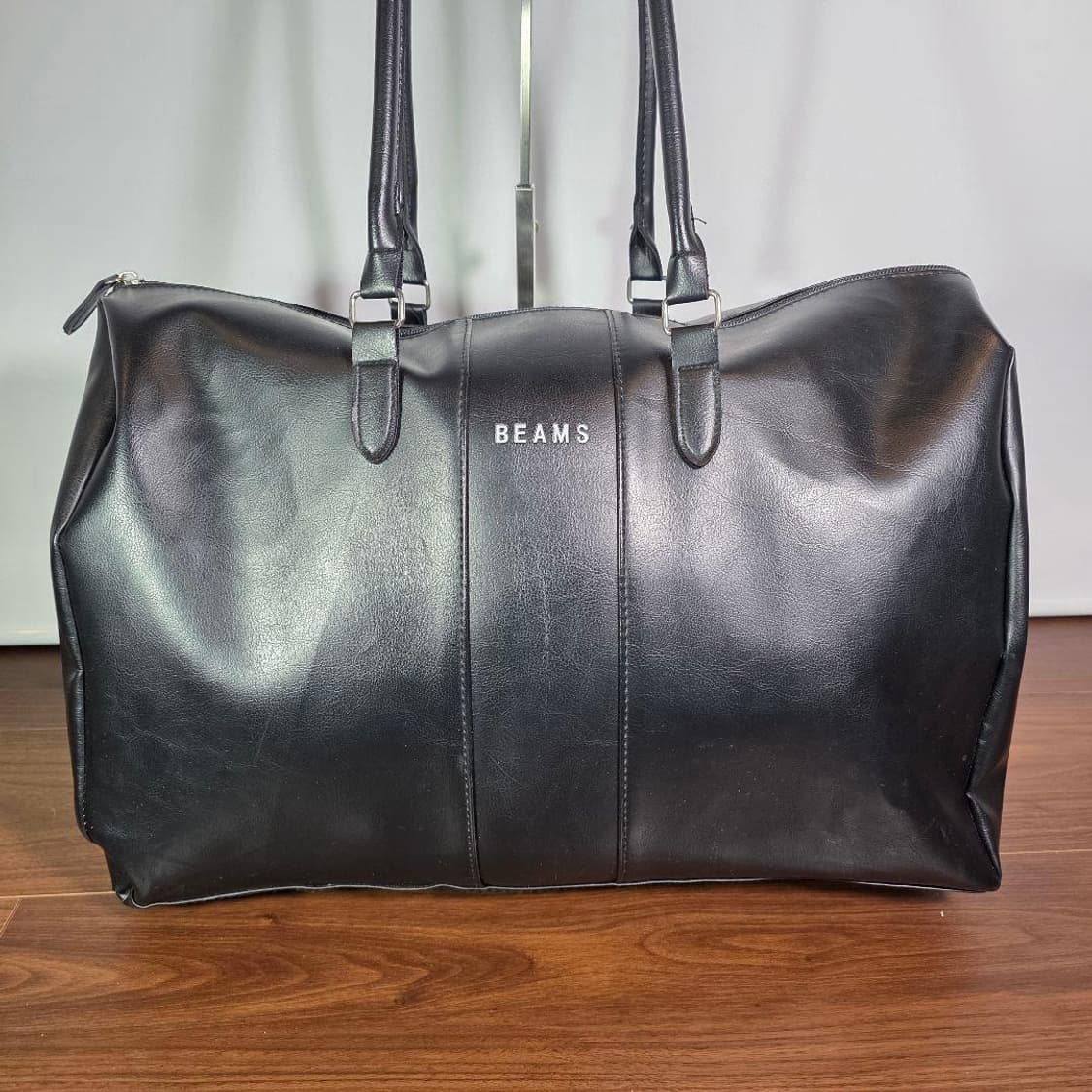 BEAMS 빔즈 보스턴백 핸드백 여행가방 블랙 상품이미지2
