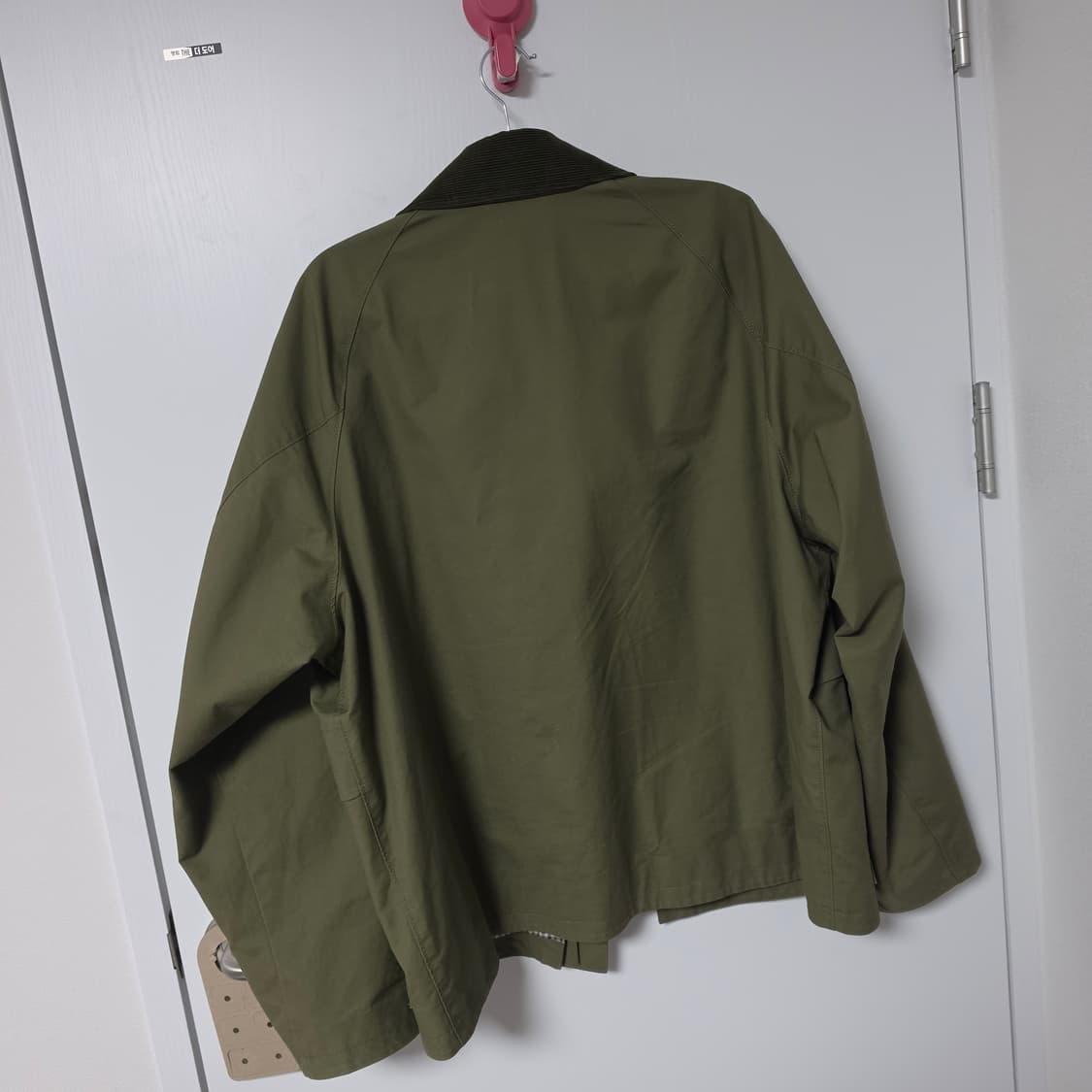 (XL)유니클로 유틸리티쇼트블루종(워크 자켓) 올리브 상품이미지5