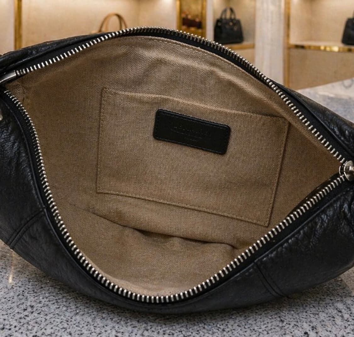 [S급] 르메르 포춘 크루아상 소프트 나파 백 미니 블랙 판매합니다!!! 상품이미지4