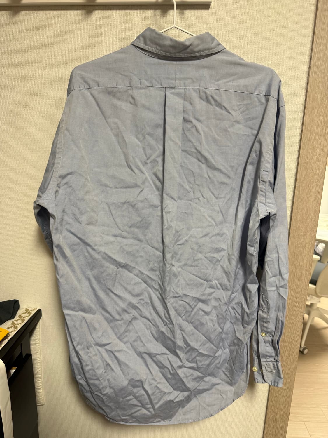 폴로 랄프로렌 블루 옥스포드 셔츠 상품이미지4