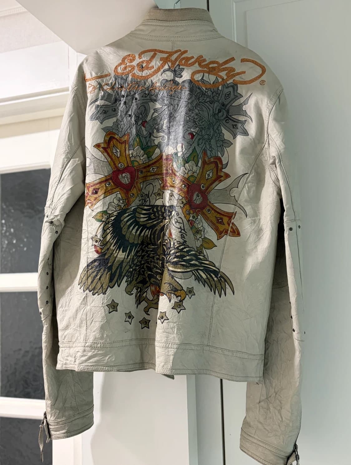 에드하디 레더 자켓 상품이미지2