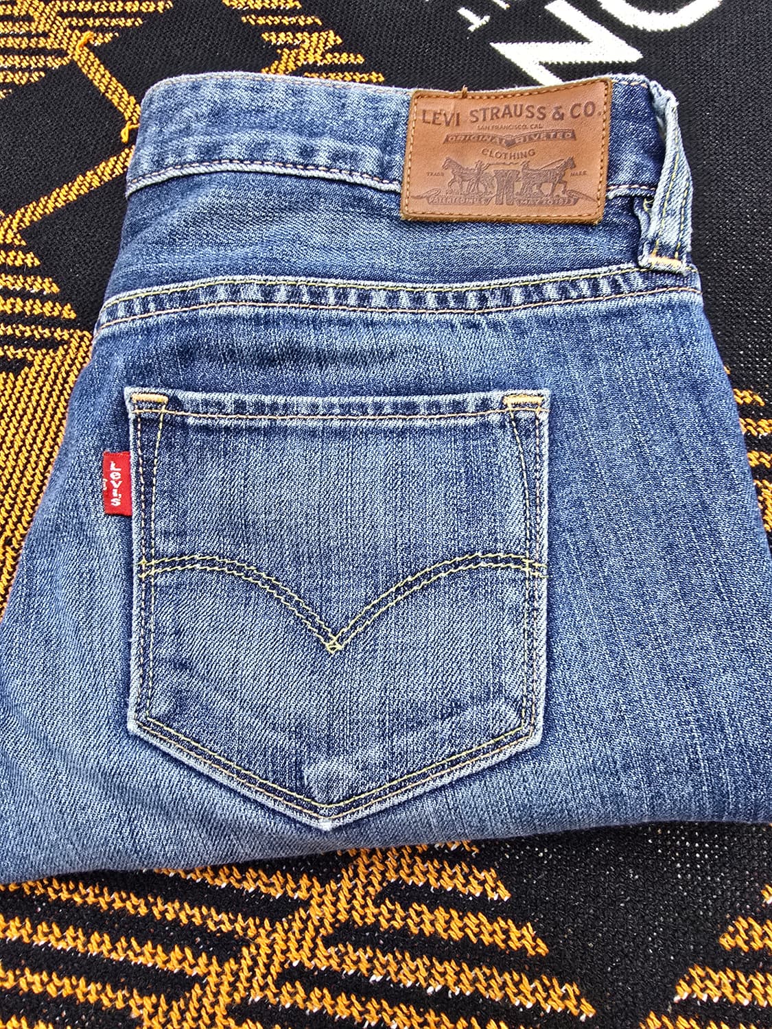 리바이스 여성 청바지 데님 바지 (1863) 상품이미지5