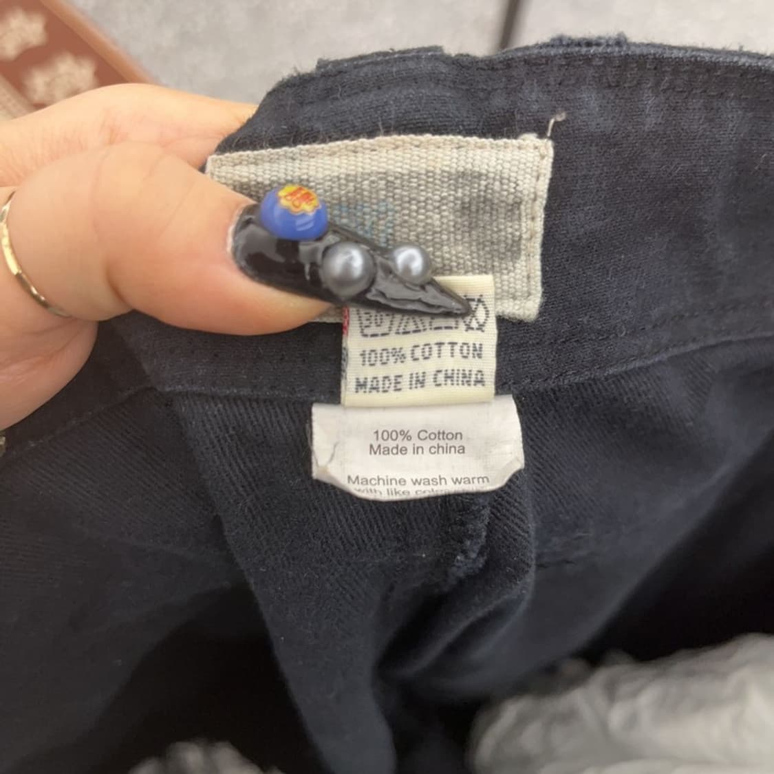 빈티지 스트릿 힙합 멀티포켓 카고팬츠 XL C08790 상품이미지5