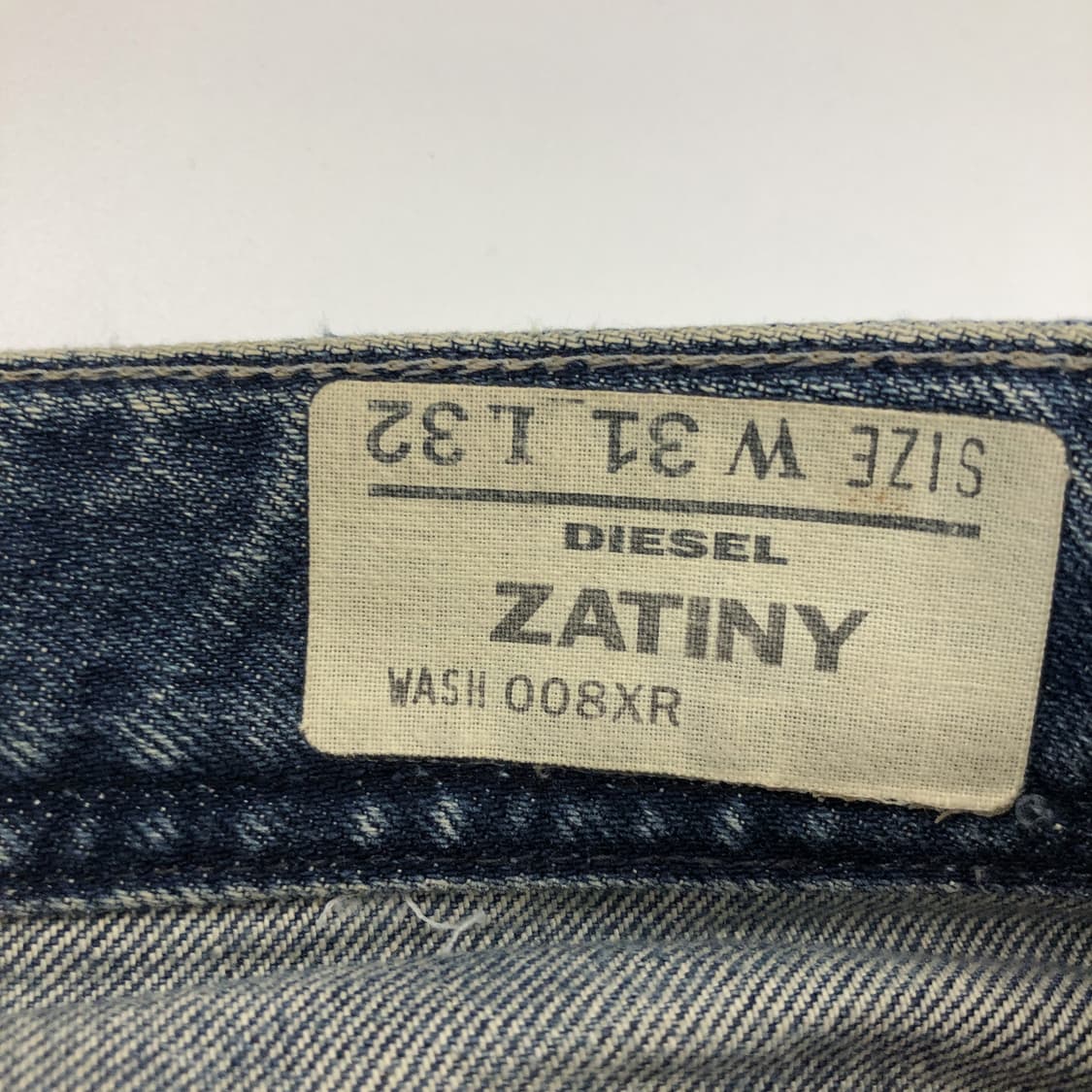 디젤 ZATiNY 워싱 데님진 31 인치 상품이미지5