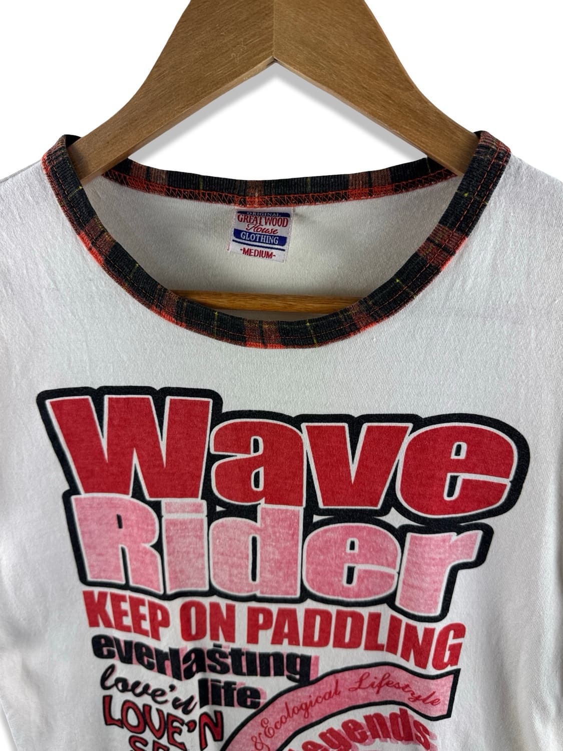 JPN 키치 프린팅 링거 티셔츠2562 상품이미지3