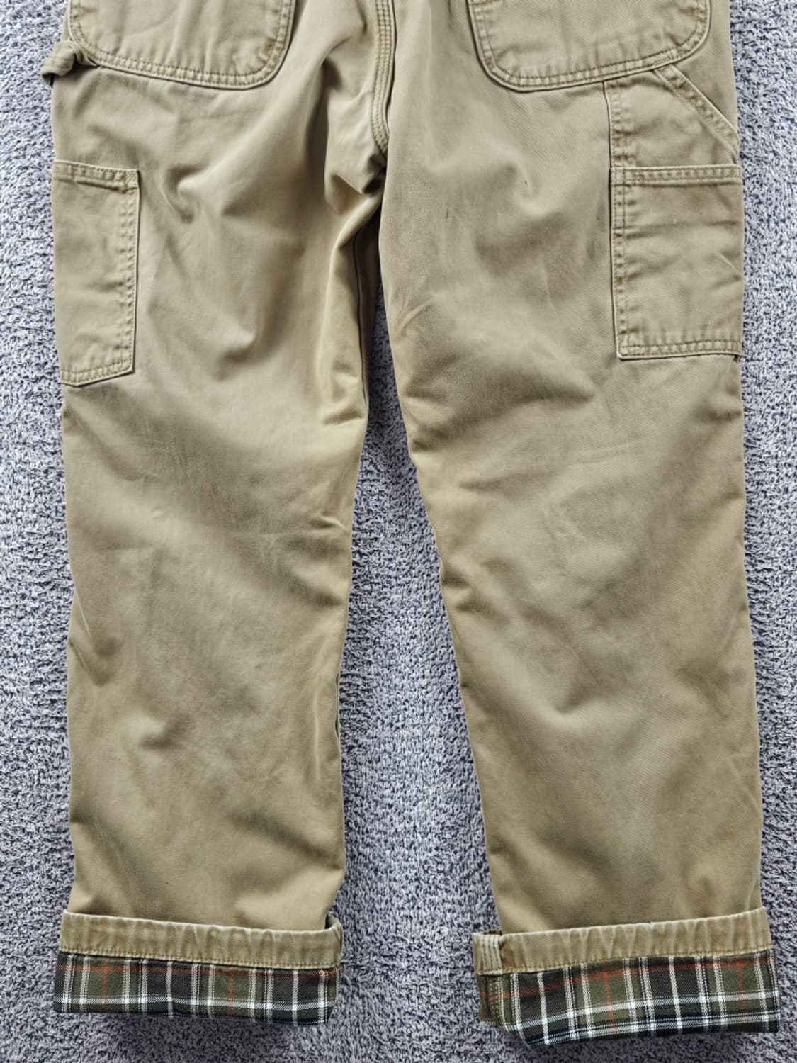 칼하트 헤비 플란넬 코튼 카펜터 워크 팬츠 ( 32X30 )/ 11102 상품이미지10