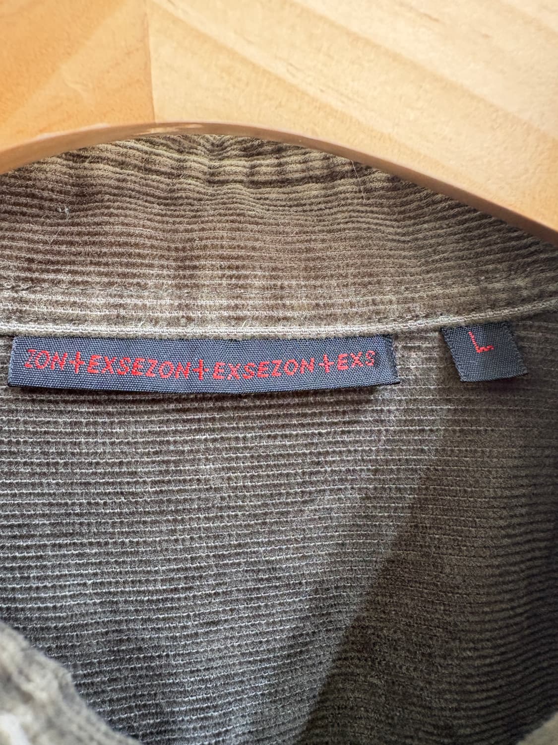 ZON+EXSEZON+EXSEZON+EXS 셔츠 상품이미지6