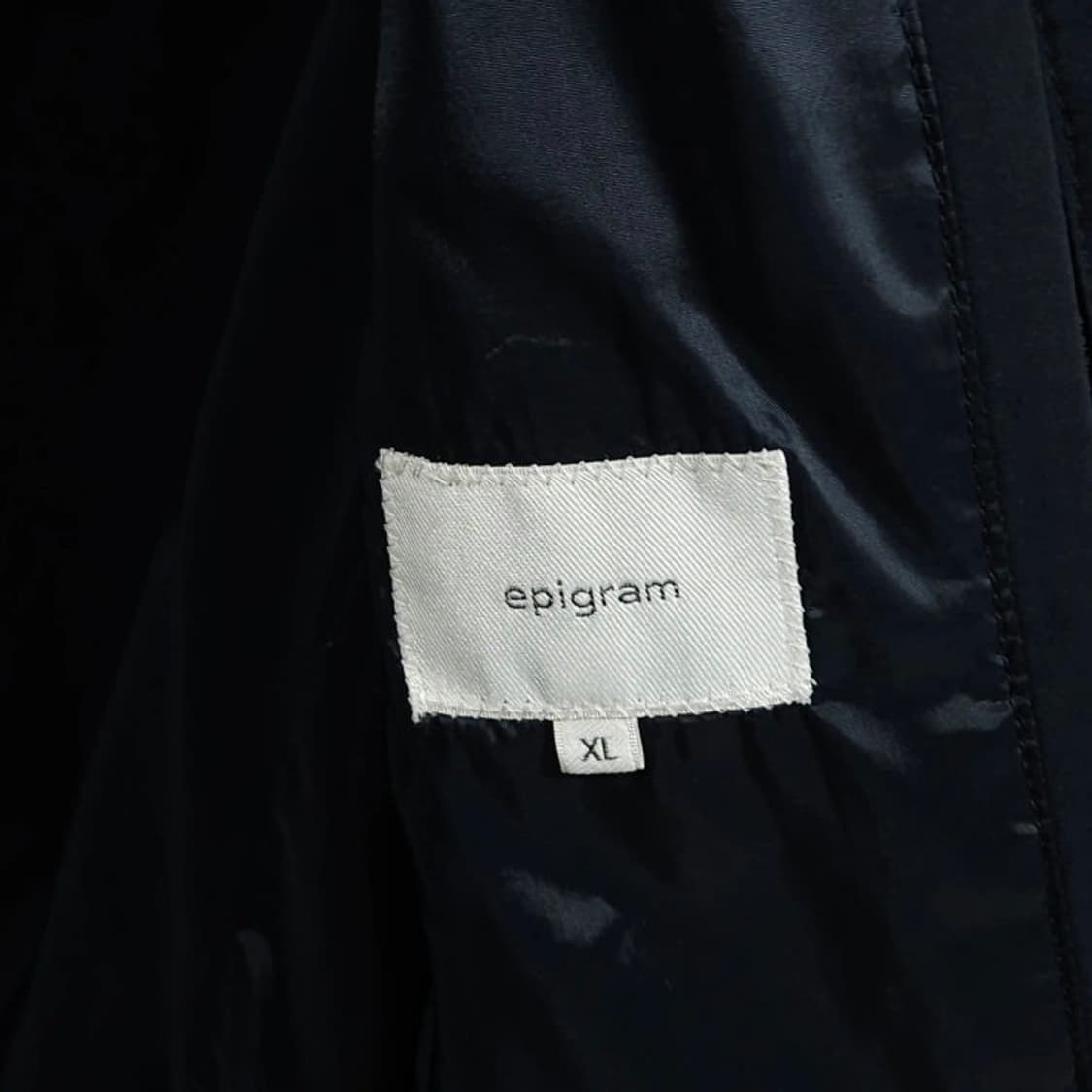 105 Epigram 에피그램 블루종 자켓 다크네이비 바람막이 상품이미지7