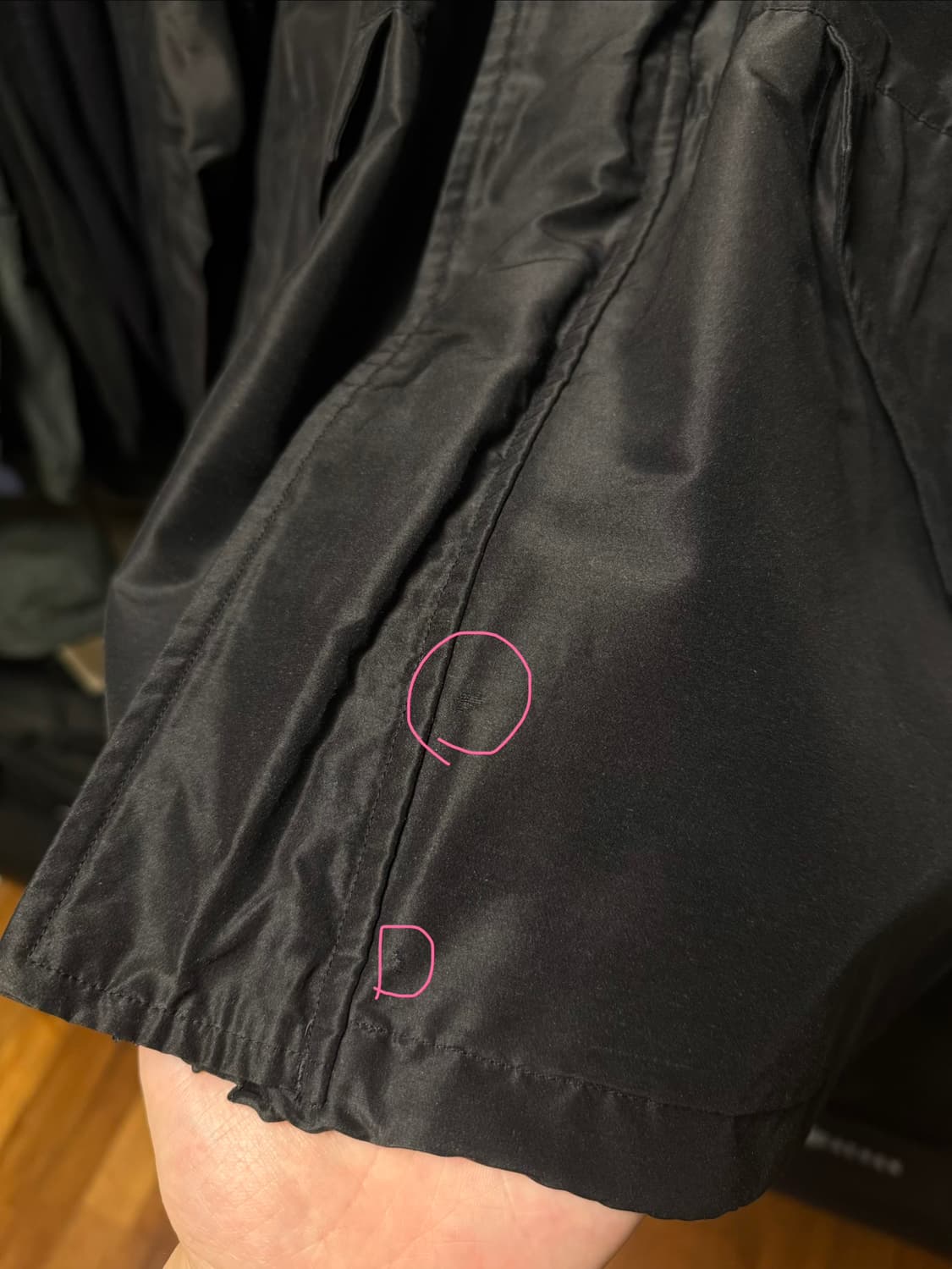 comoli 코모리 코튼 실크 밀리터리 파카 상품이미지2