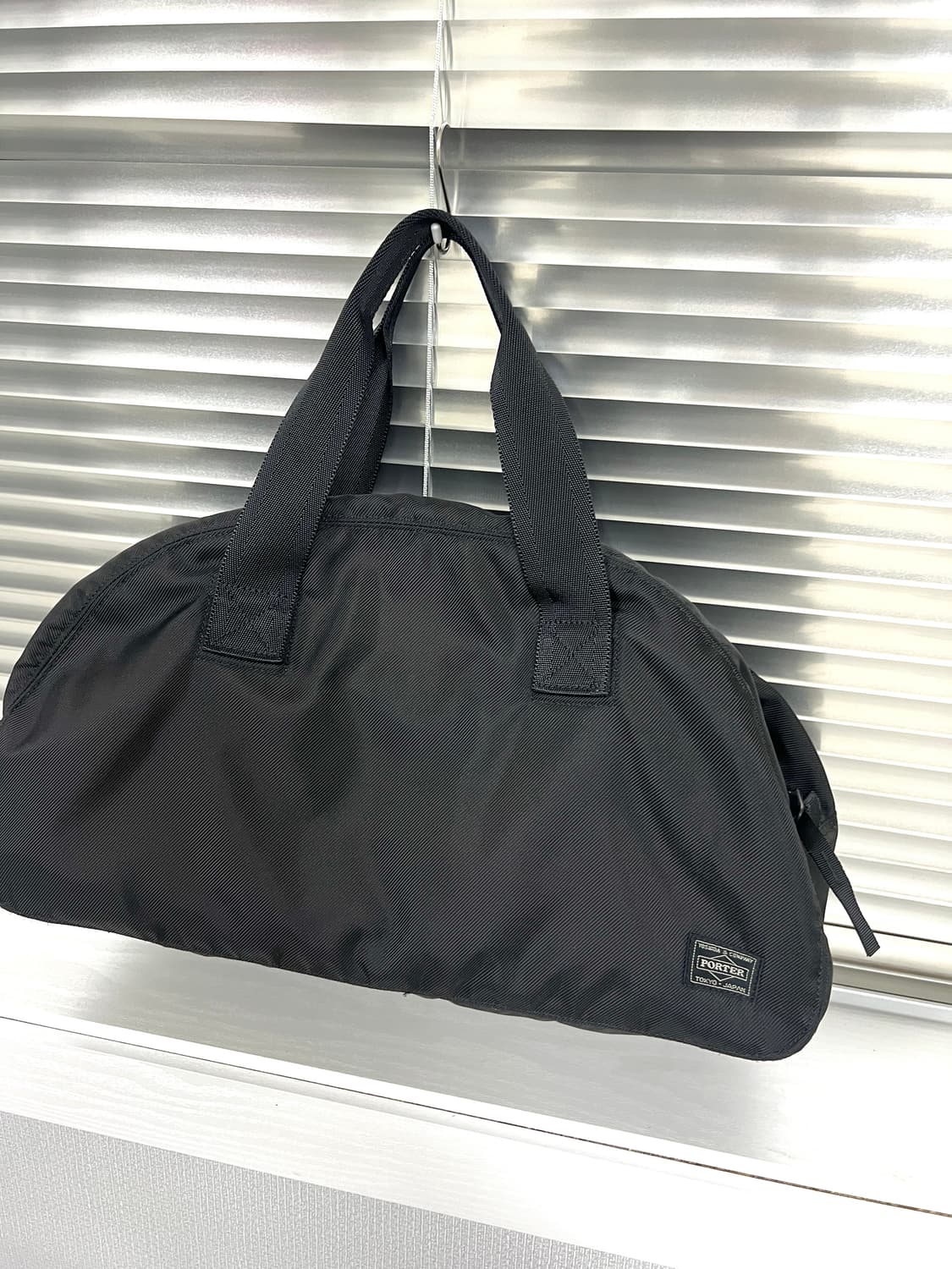 PORTER ROUND-BOSTON BAG L(Black) 상품이미지5