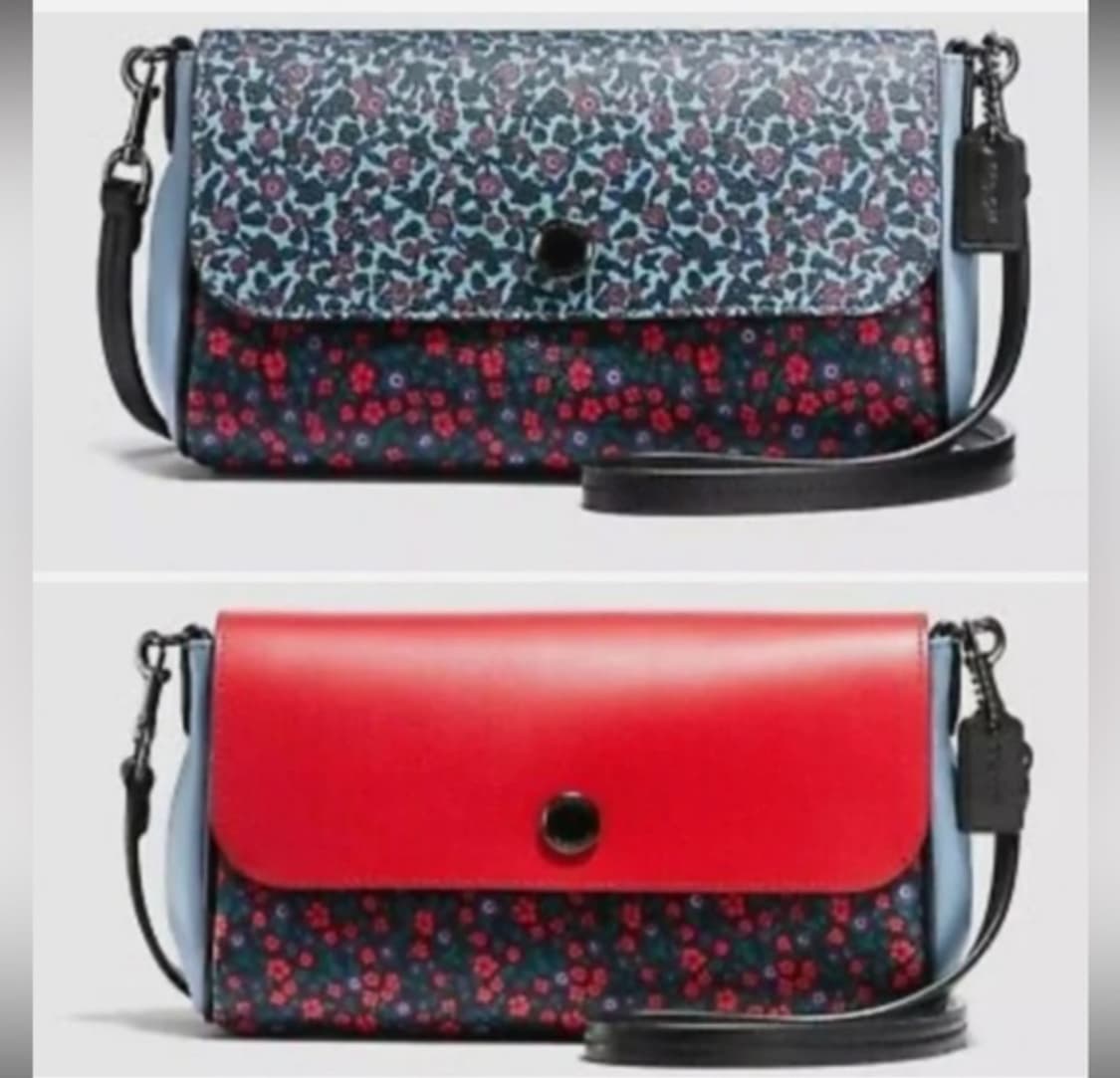 코치(Coach)의 플로럴 프린트 리버서블 크로스백  상품이미지1