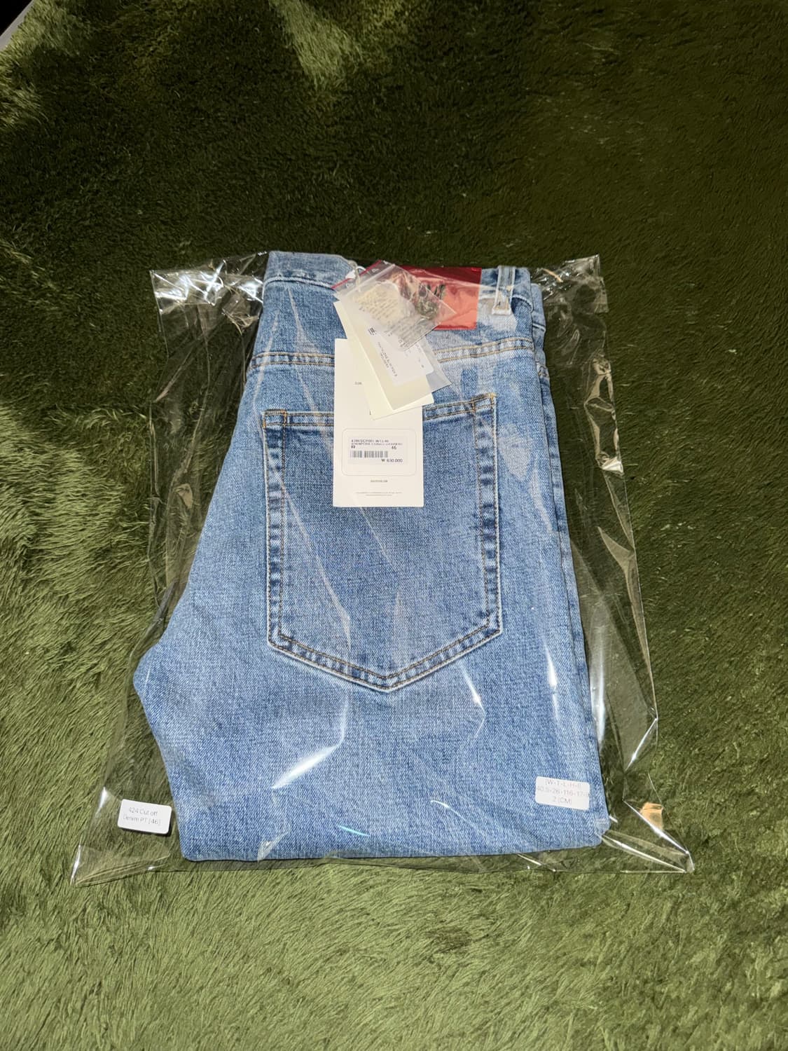 [46] 424 On Fairfax 포투포 컷오프 슬림 진 데님 팬츠 상품이미지10