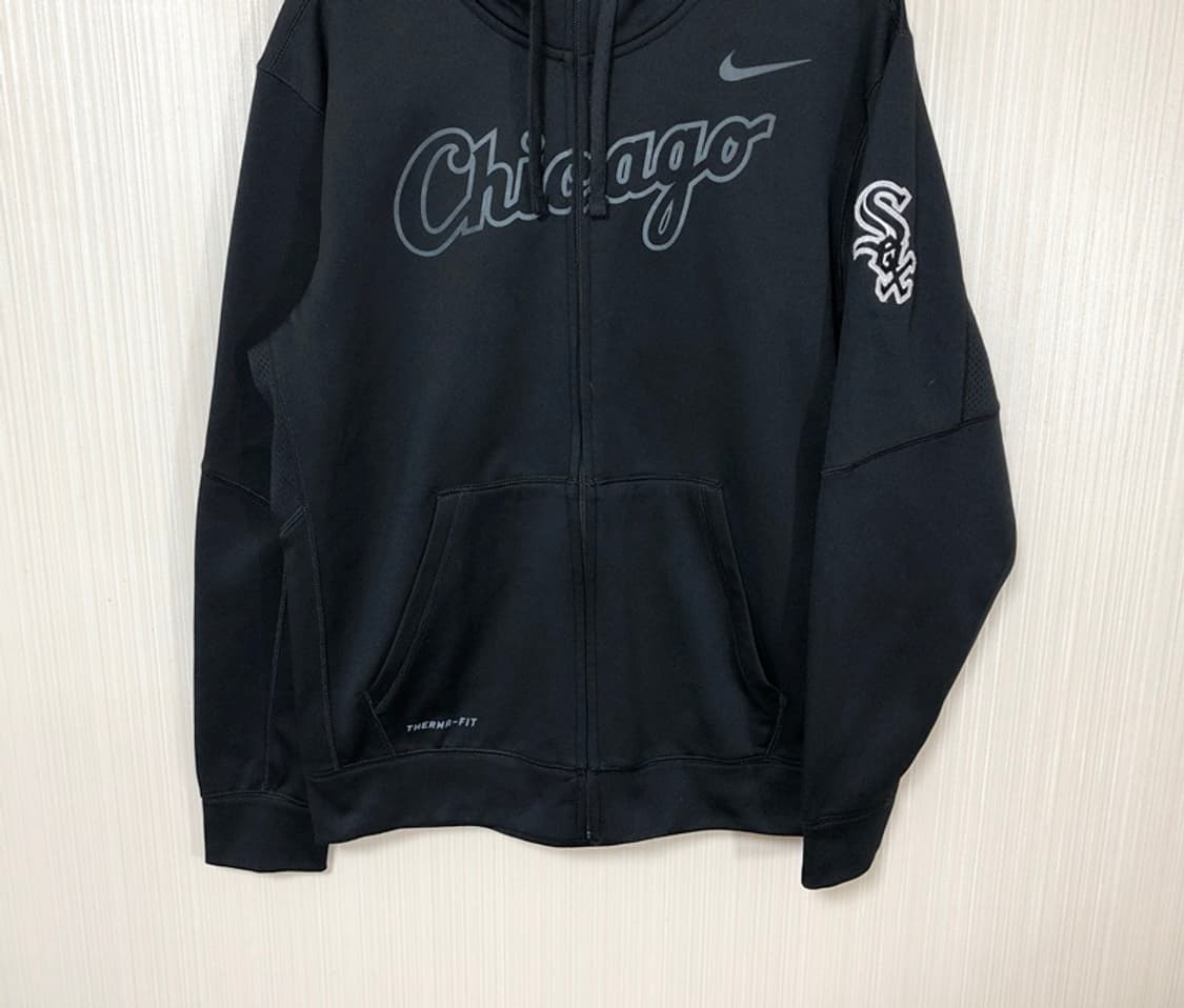 MLB 나이키베이스볼 시카고화이트삭스 후드집업자켓 S(해외) 상품이미지3