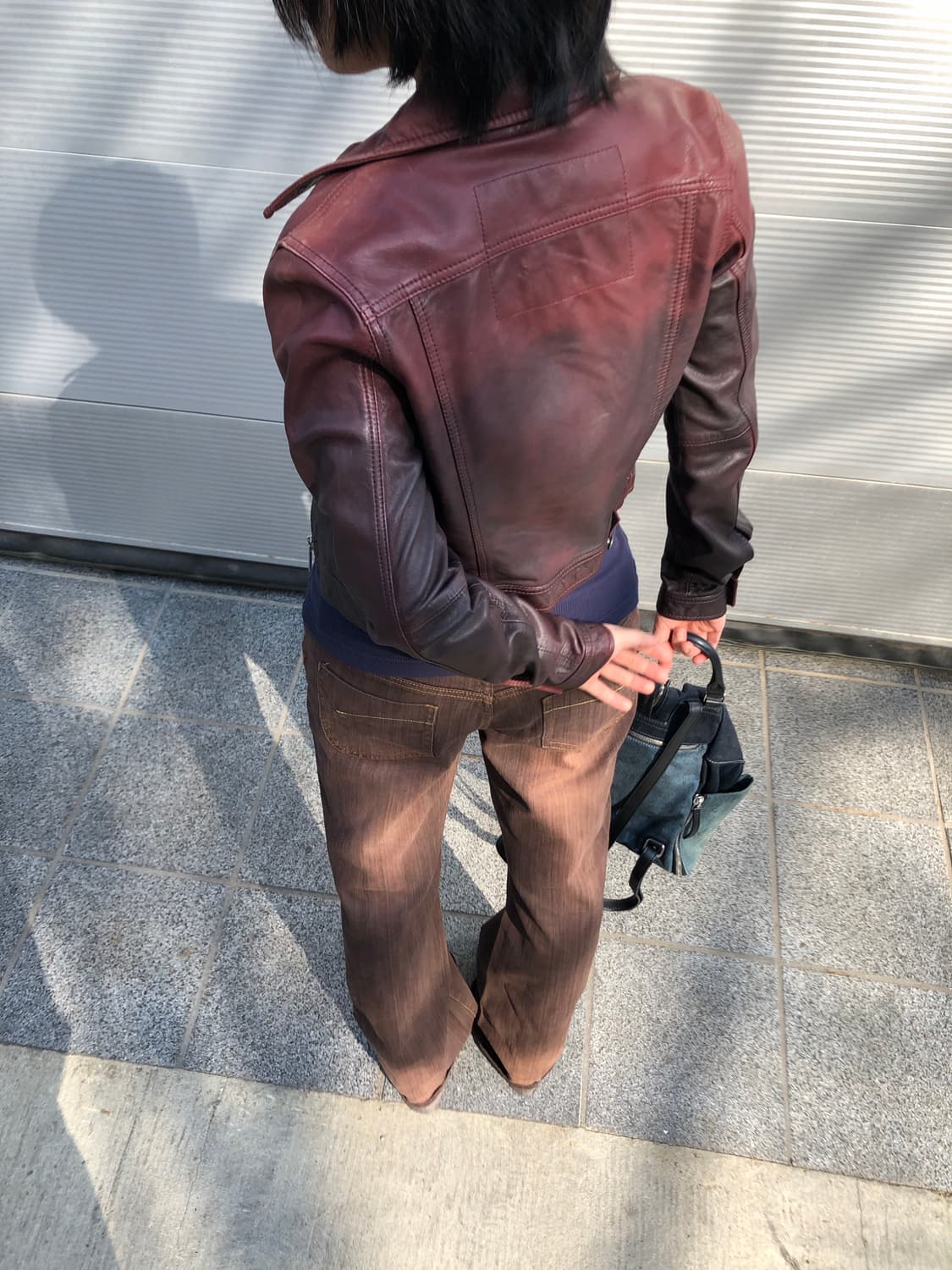 Diesel lamskin crop jaket 상품이미지10