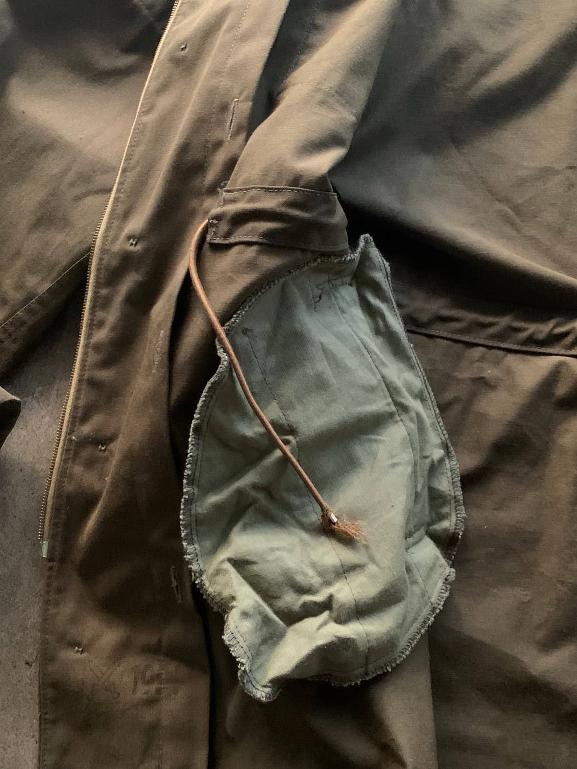 90s 체코군 M-85 쉘 파카 상품이미지7