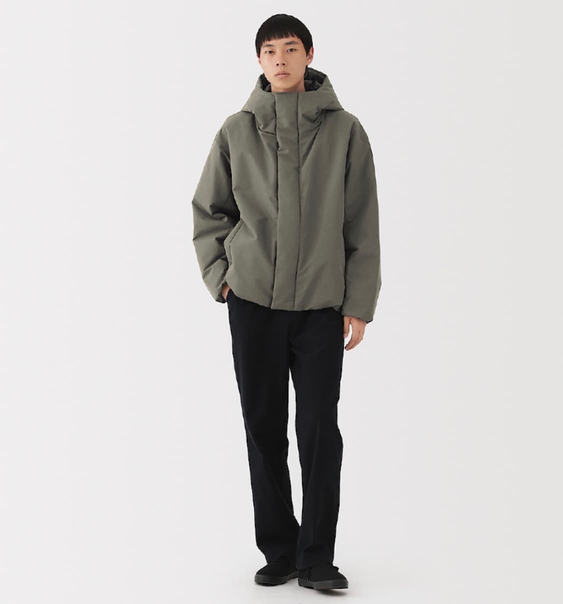 무인양품 방풍 발수 패딩 S 상품이미지2