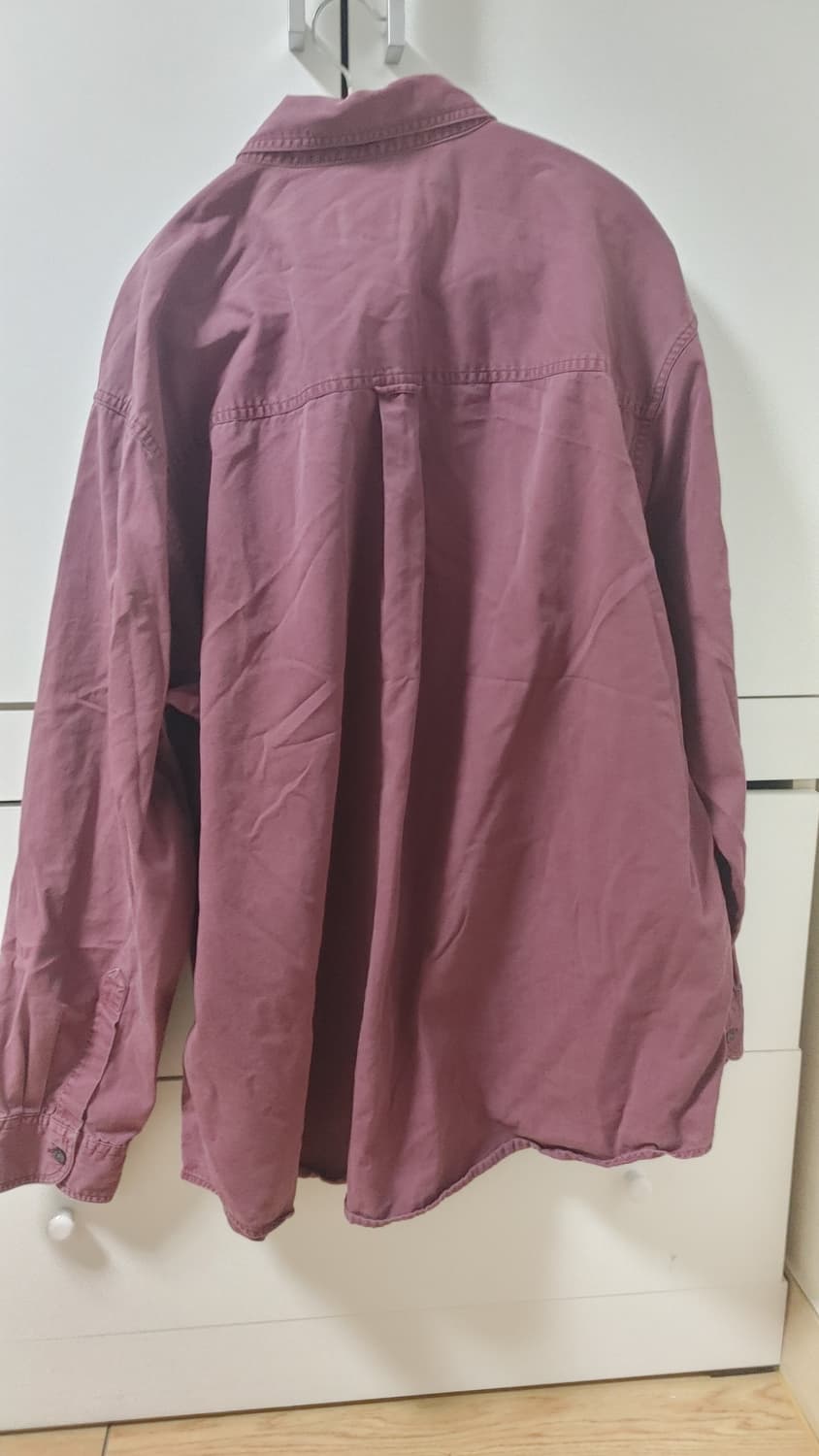 챕스 랄프로렌 버건디 셔츠 XL 상품이미지2