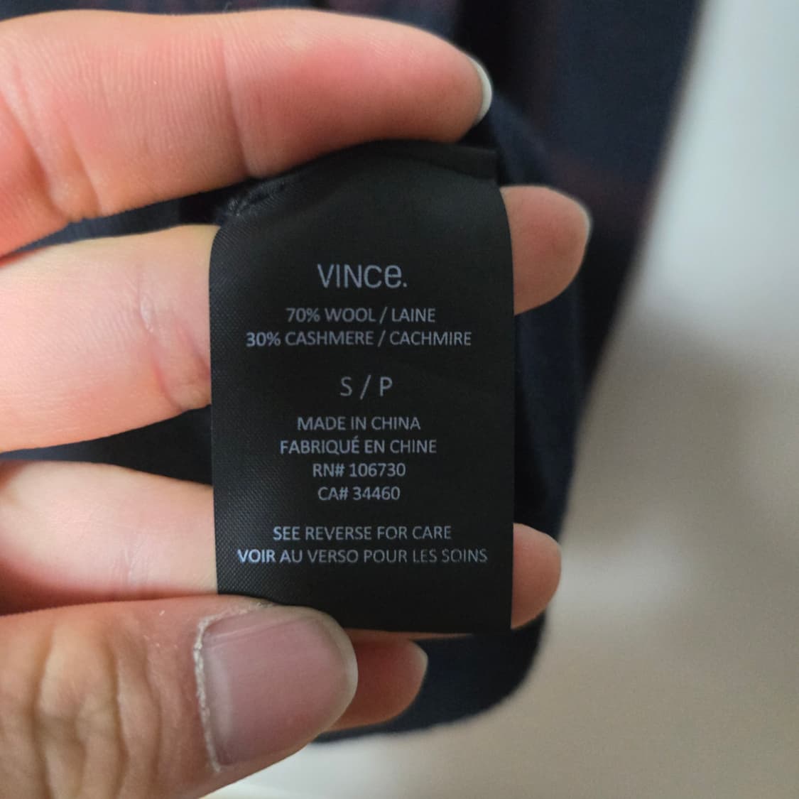 빈스 캐시미어 블렌디드 니트 / 남성 니트/ 여성 니트 상품이미지3