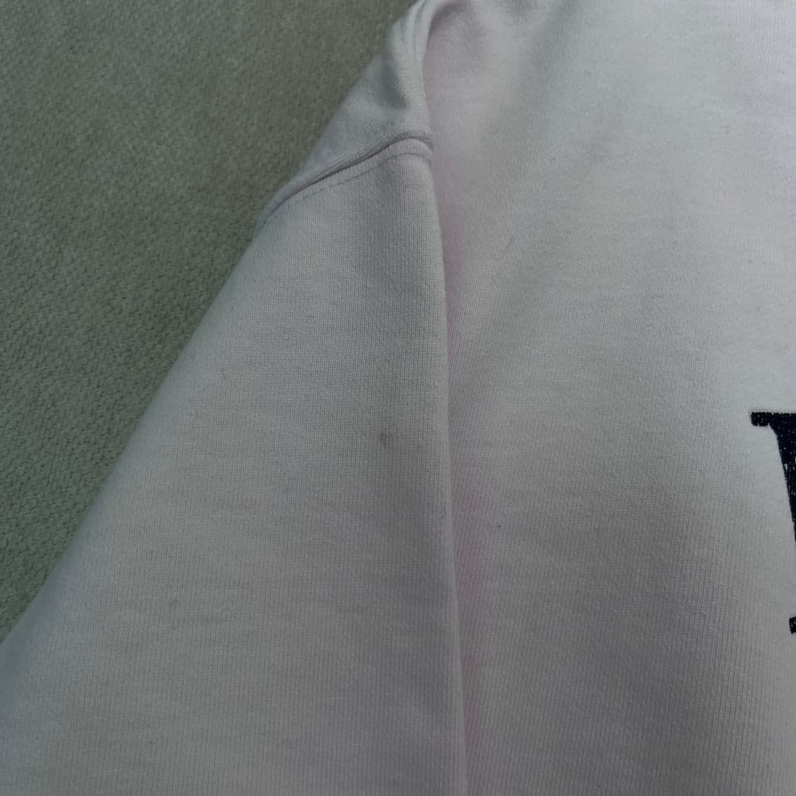 100 마르디 메크르디 핑크 맨투맨 상품이미지4