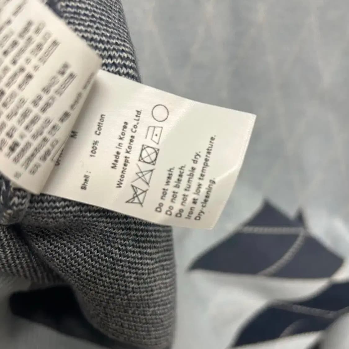 프론트로우 Argyle Knit Pullover 아가일니트풀오버봄가을니트 상품이미지6