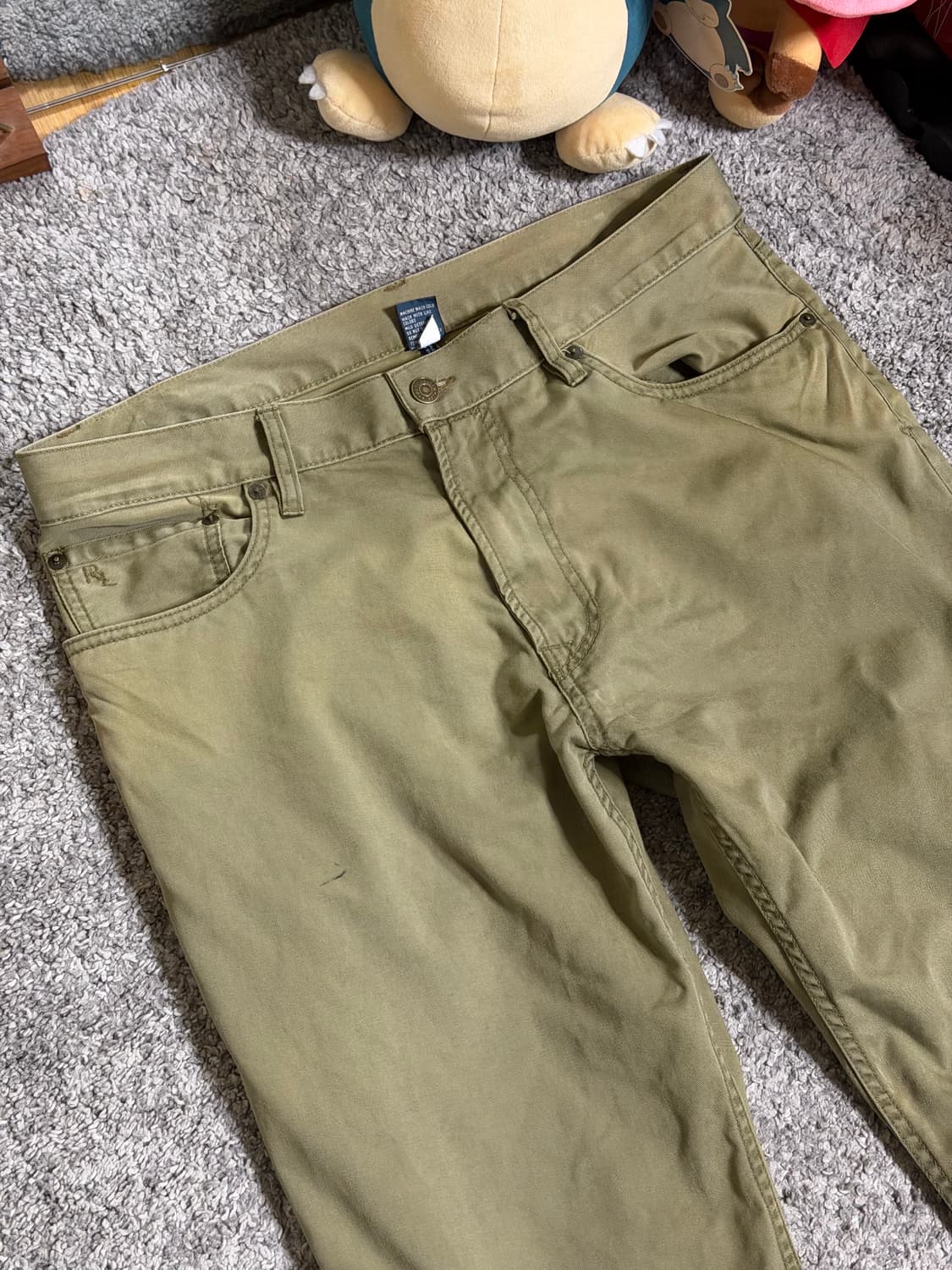 폴로 랄프로렌 탈론지퍼 코튼 팬츠 상품이미지2