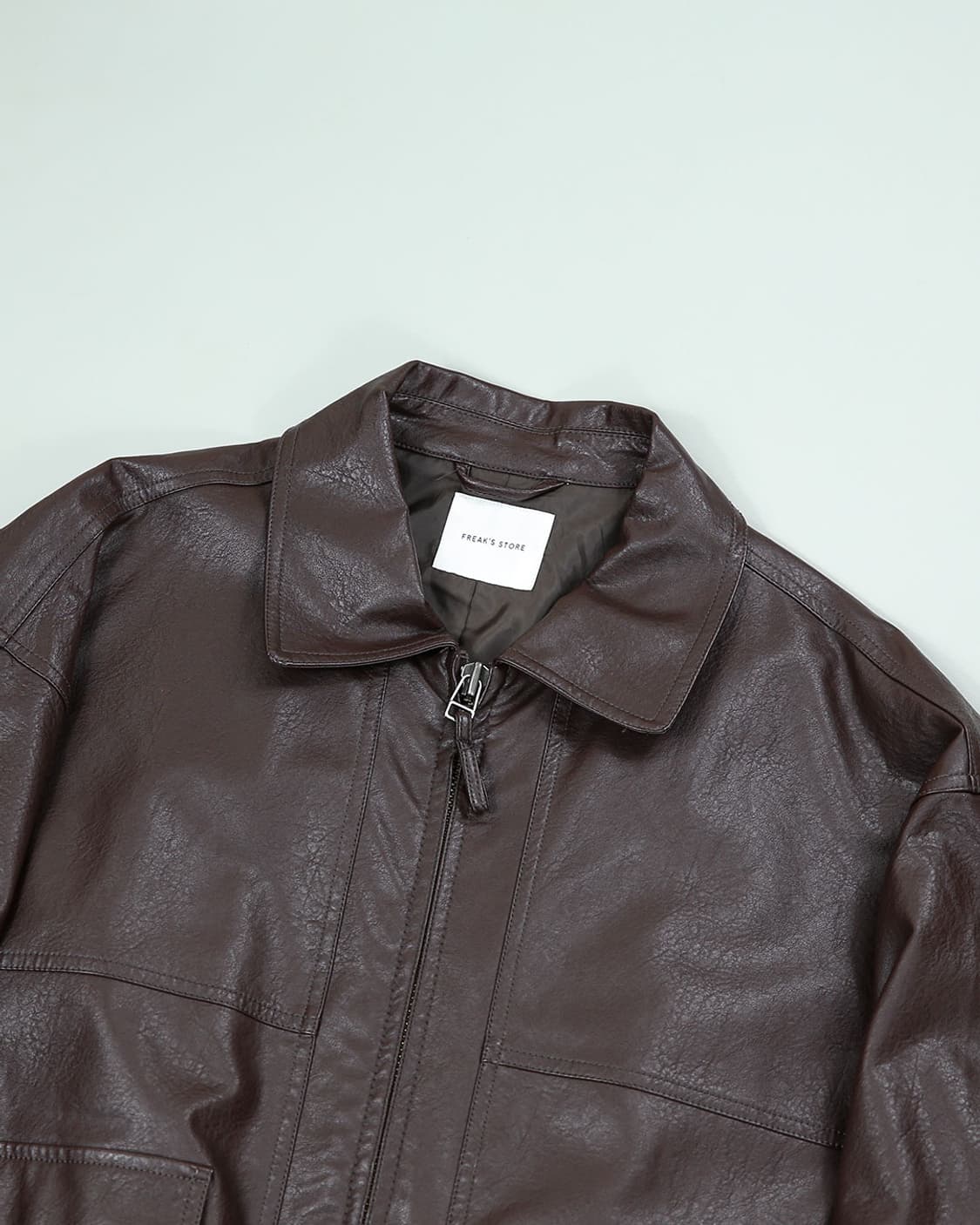 FREAK'S STORE Leather Blouson Jacket 상품이미지5