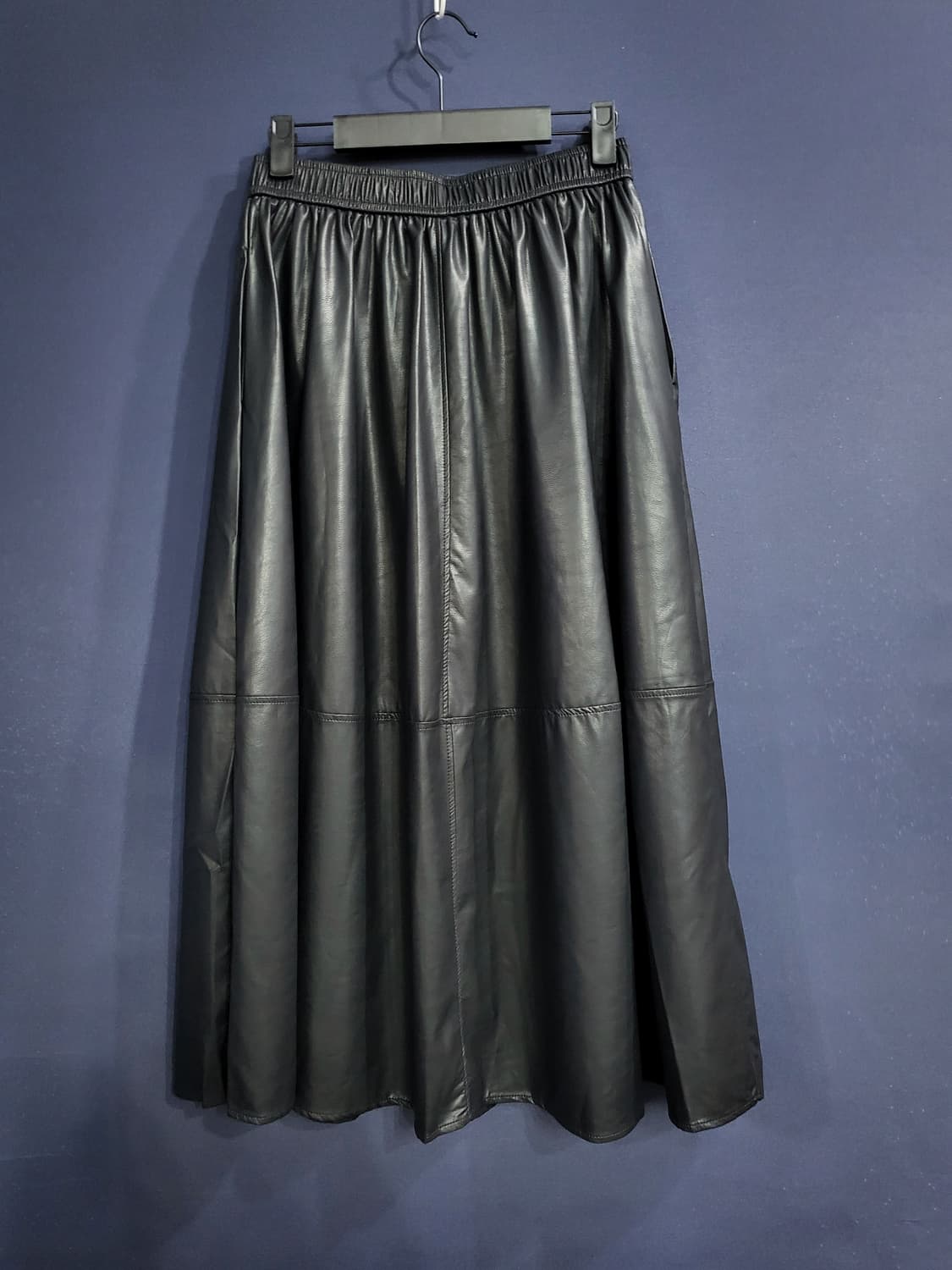 레더 밴드 후리아 스커트 상품이미지4