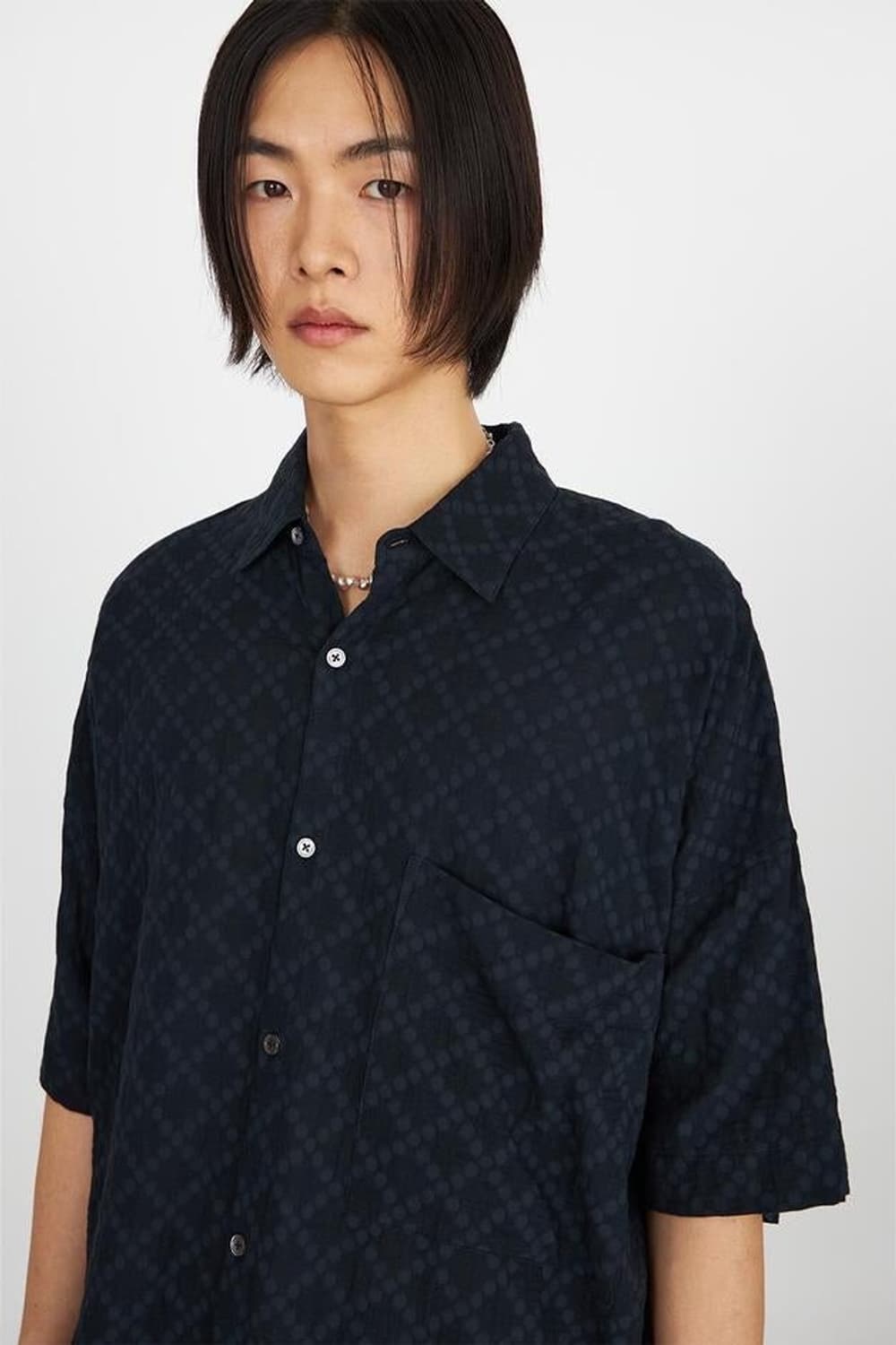 유스 오버사이즈 하프 셔츠 m 상품이미지1