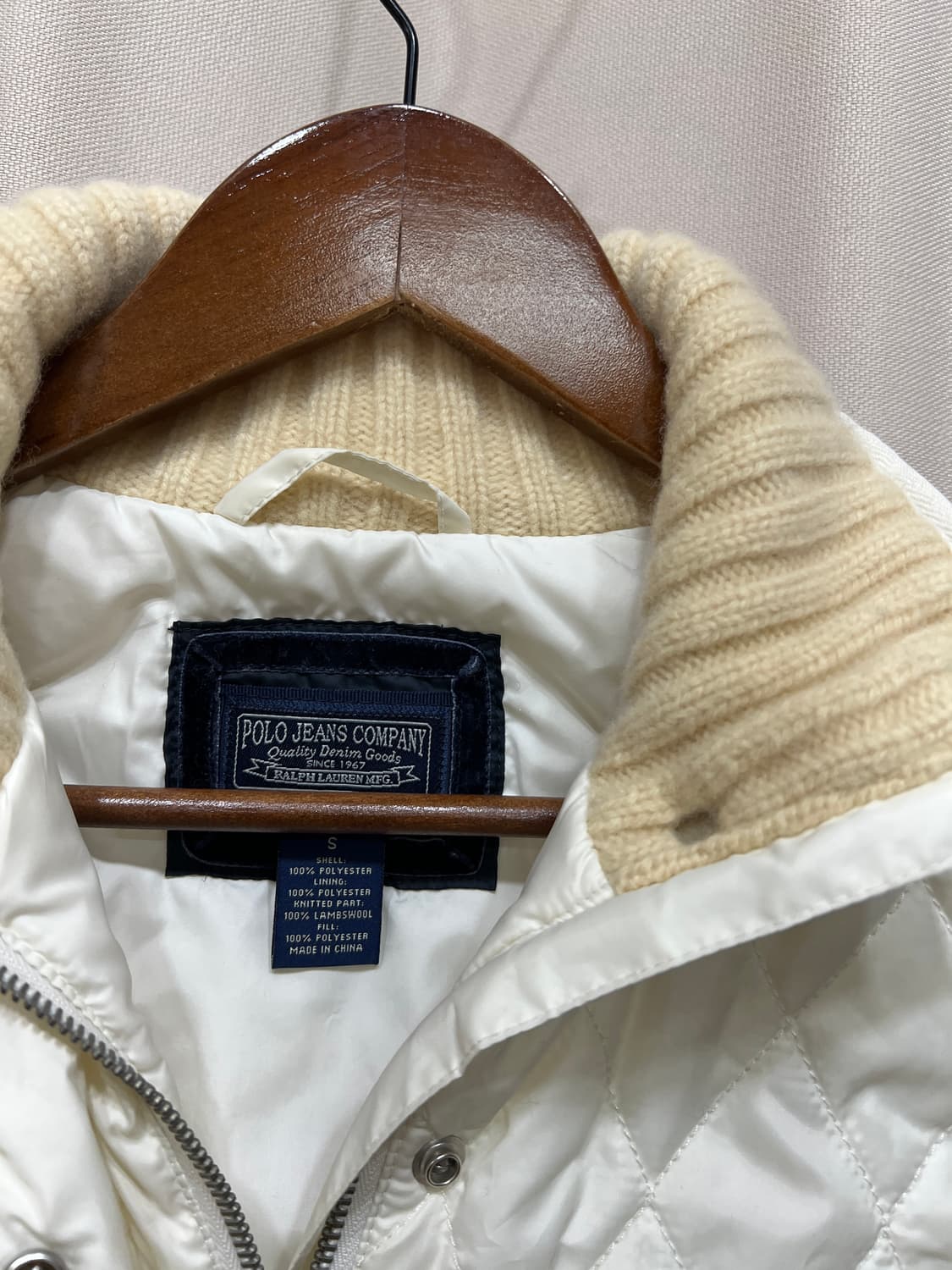 폴로진스 여성 퀼팅 경량패딩 자켓 상품이미지4