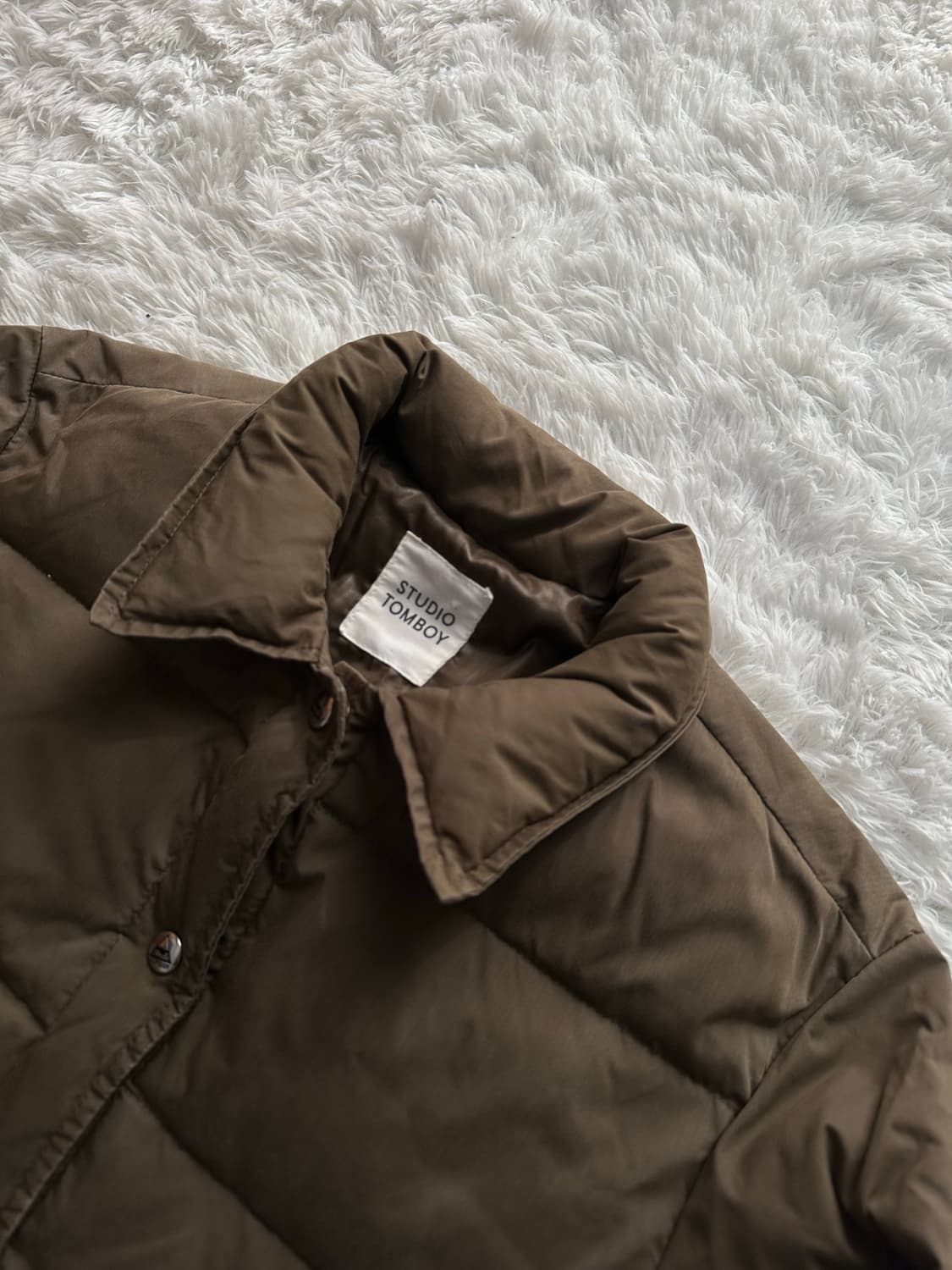 스튜디오 톰보이 숏 패딩 F (100) 상품이미지4