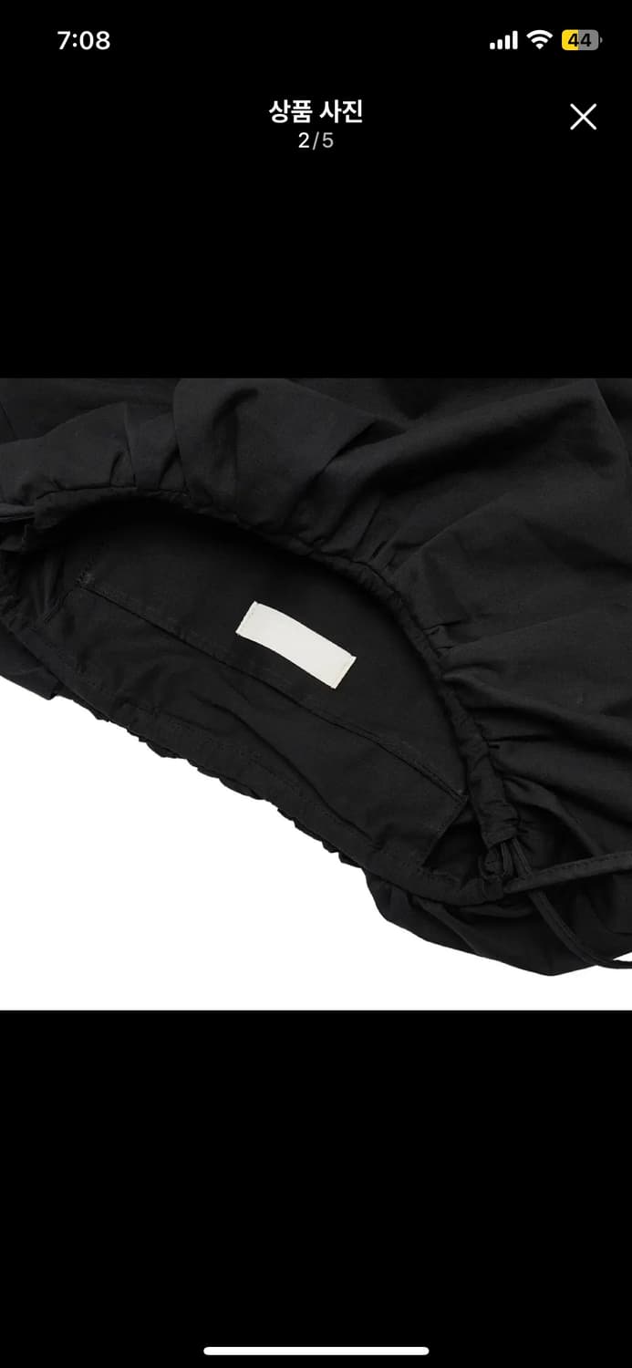 아모멘토 빅셔링백 검정 상품이미지4