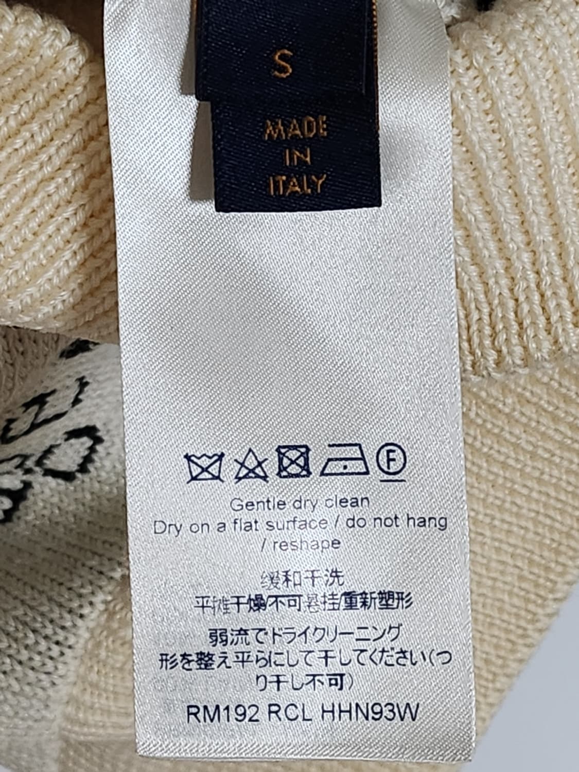 S 루이비통 음표 오버핏 남성 니트 RM192 RCL HHN93W 상품이미지7