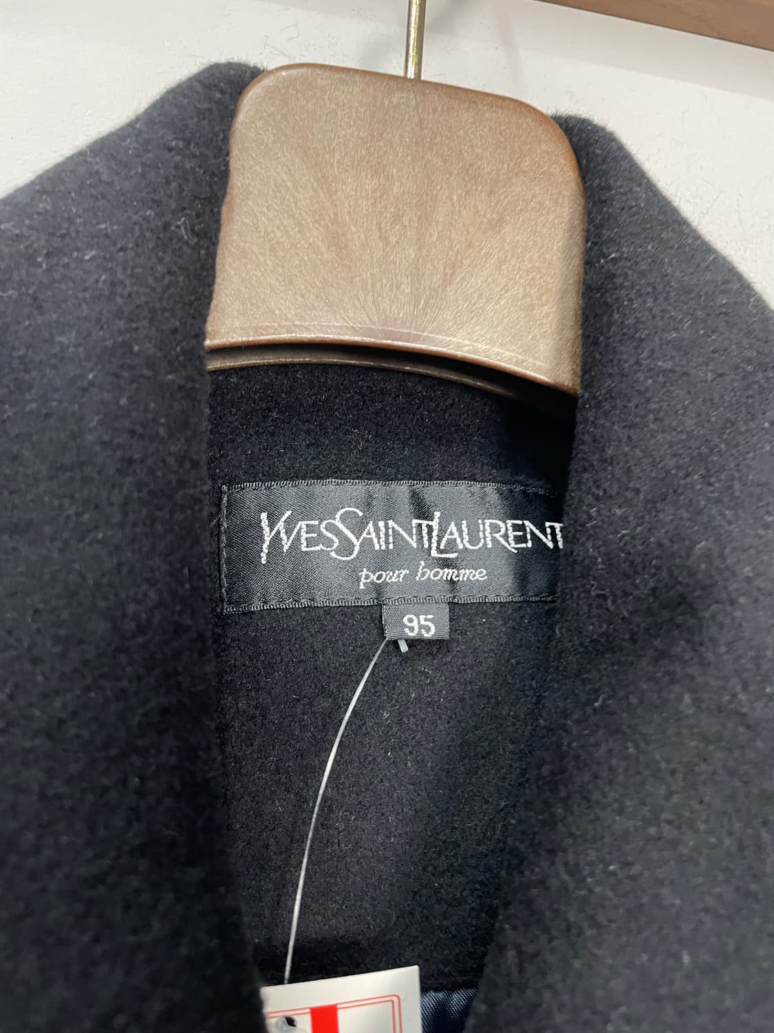 입생로랑 블랙 울 블루종 자켓 H1758 상품이미지5