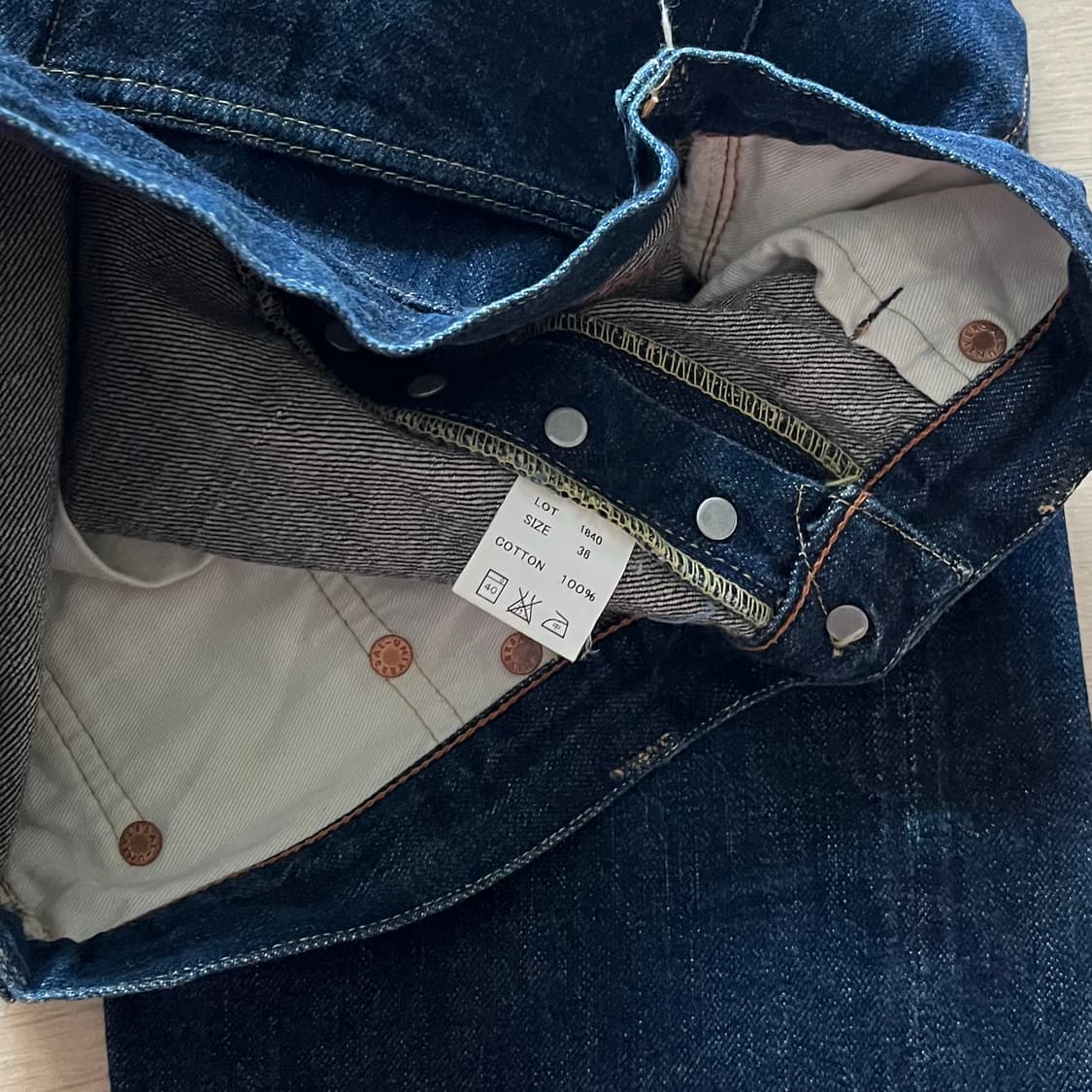 풀카운트 1840 셀비지 데님 팬츠 36사이즈 상품이미지4