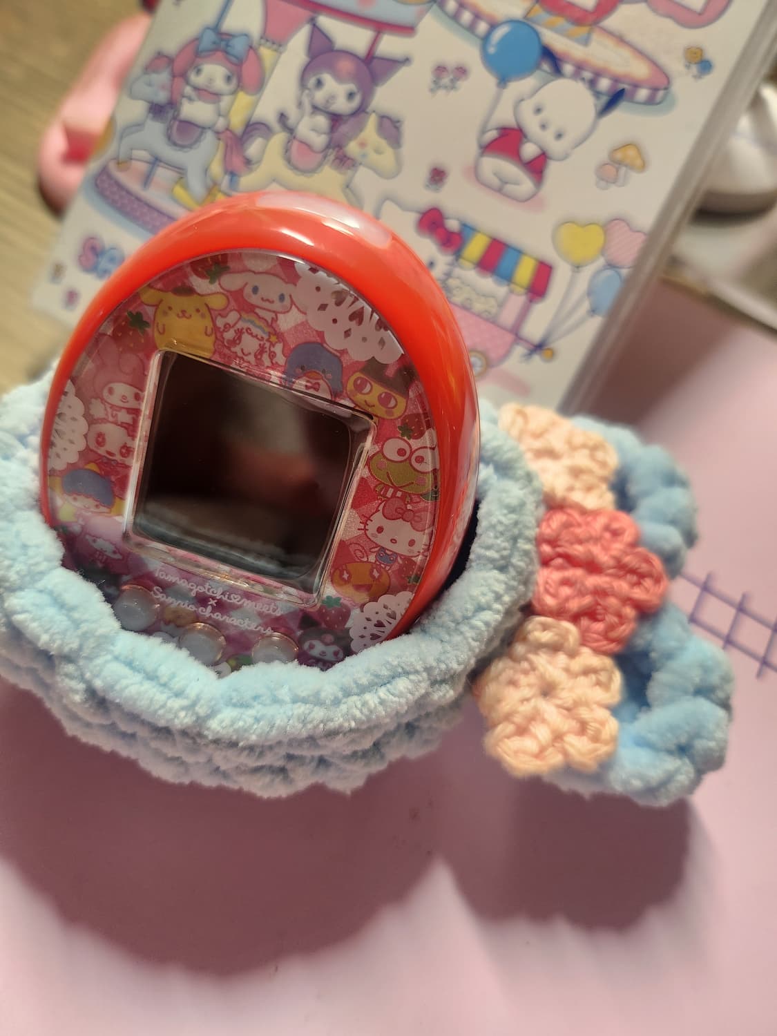 다마고치 산리오 미츠 레드 판매 상품이미지2