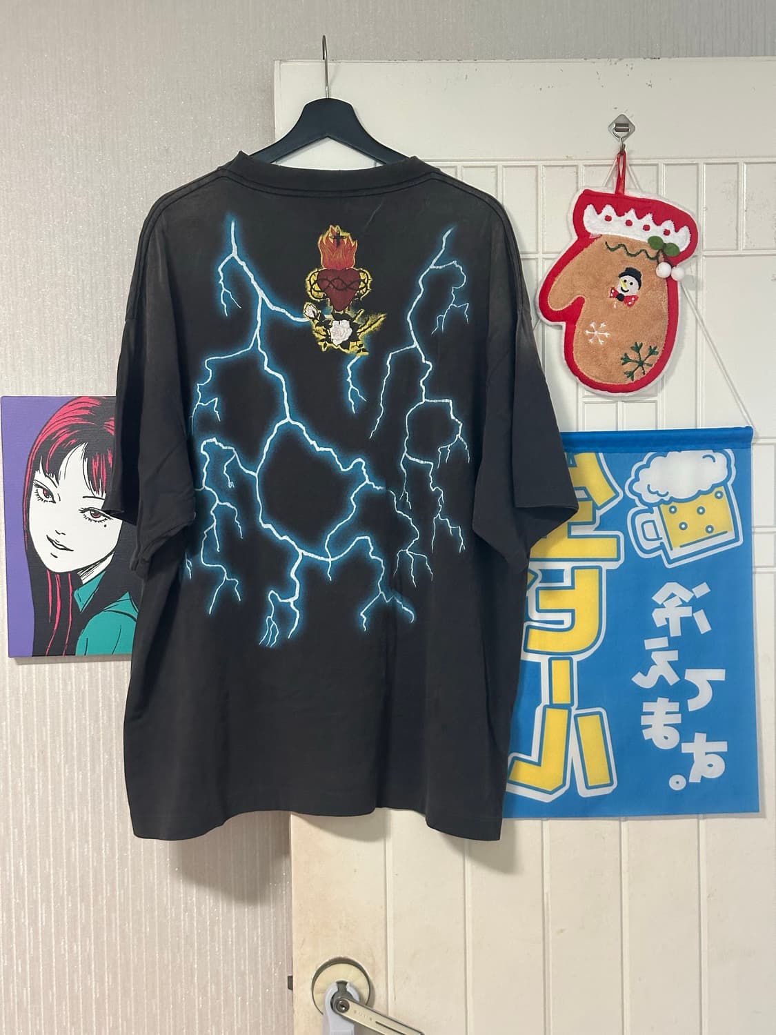 [XXL]세인트 미카엘 (Saint Mxxxxxx) 마리아 프린팅 티셔츠 상품이미지3