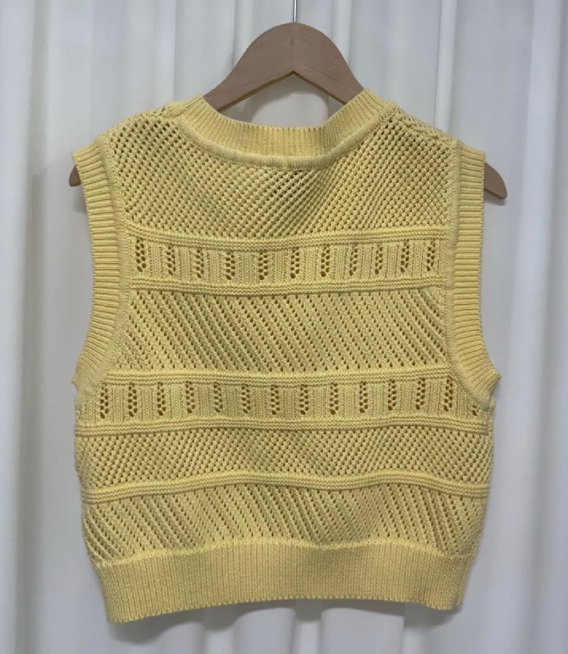 마리떼 프랑소와 저버 니트베스트 옐로우 상품이미지4