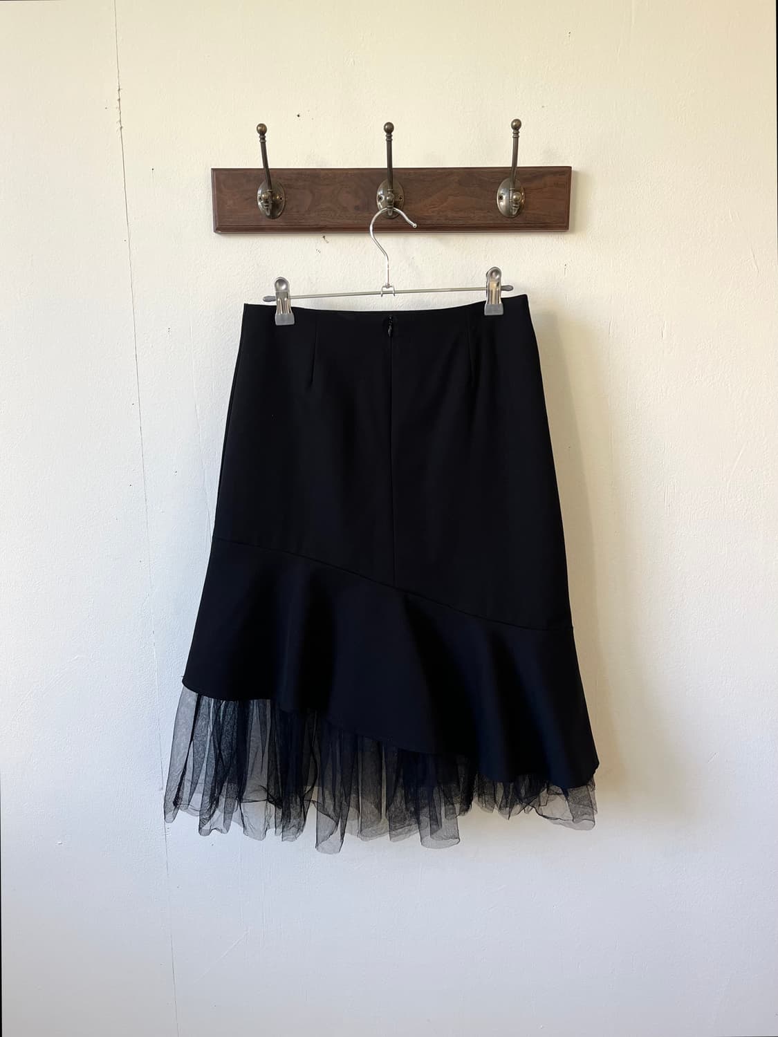 yiBaiDu 언발란스 레이스 스커트 상품이미지4