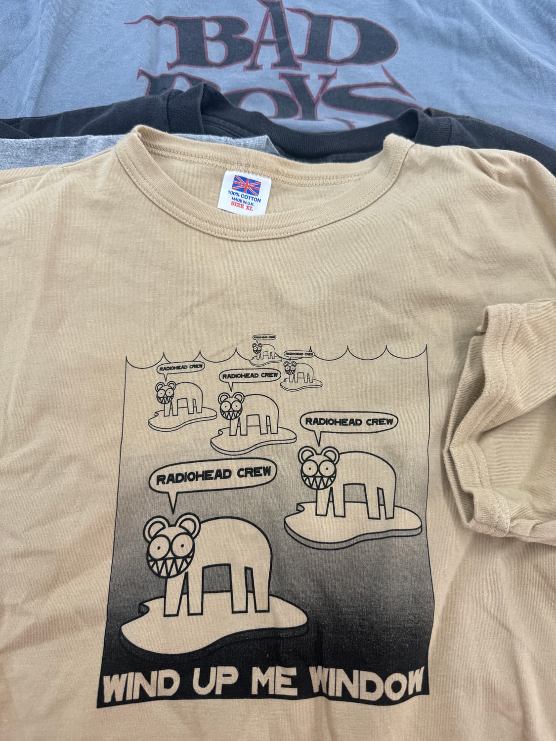 2000/01 라디오헤드 크루 티셔츠 상품이미지2