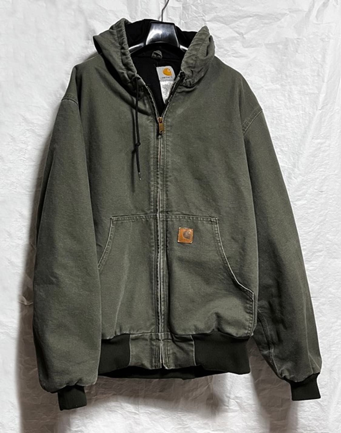 칼하트 후드 집업 j208 모스그린 xl 상태 좋음 상품이미지1