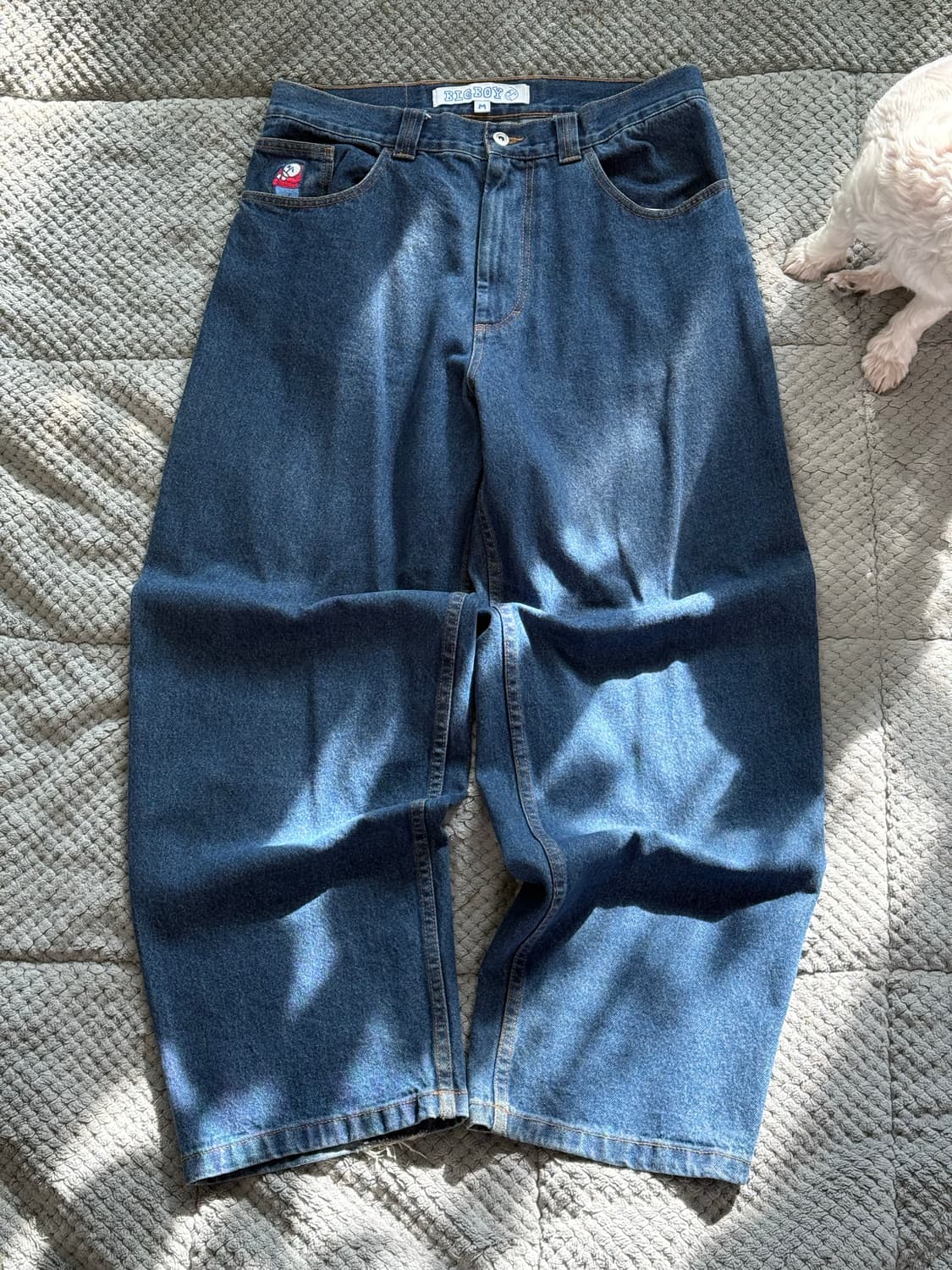 폴라스케이트 구형 빅보이 데님팬츠 상품이미지1