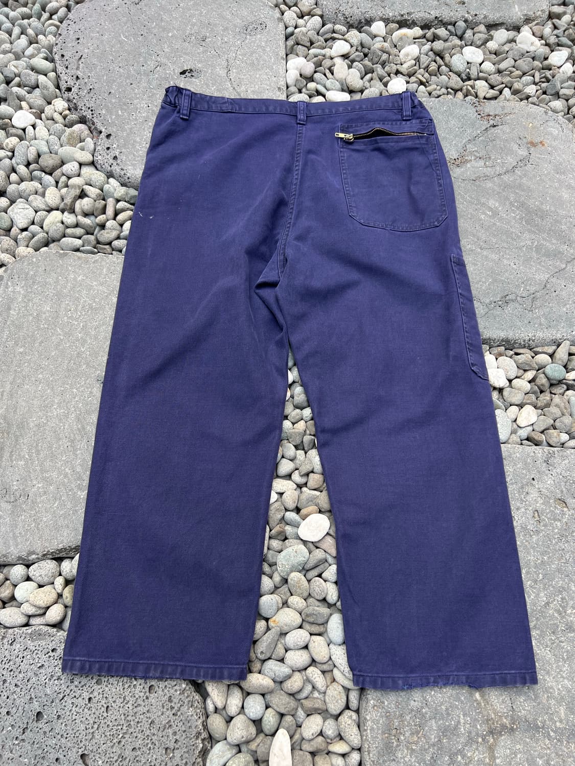 (35인치)OLD VINTAGE DARK NAVY 빈티지프렌치워크팬츠 상품이미지2