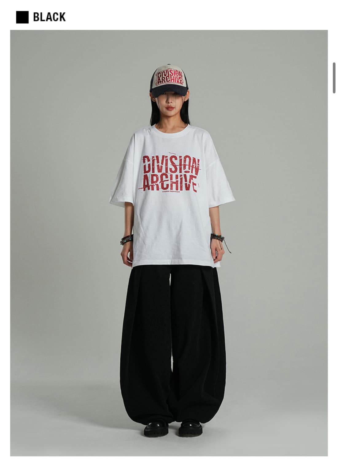 SOFT SUEDE TWILL BALLOON PANTS Black 0 상품이미지4