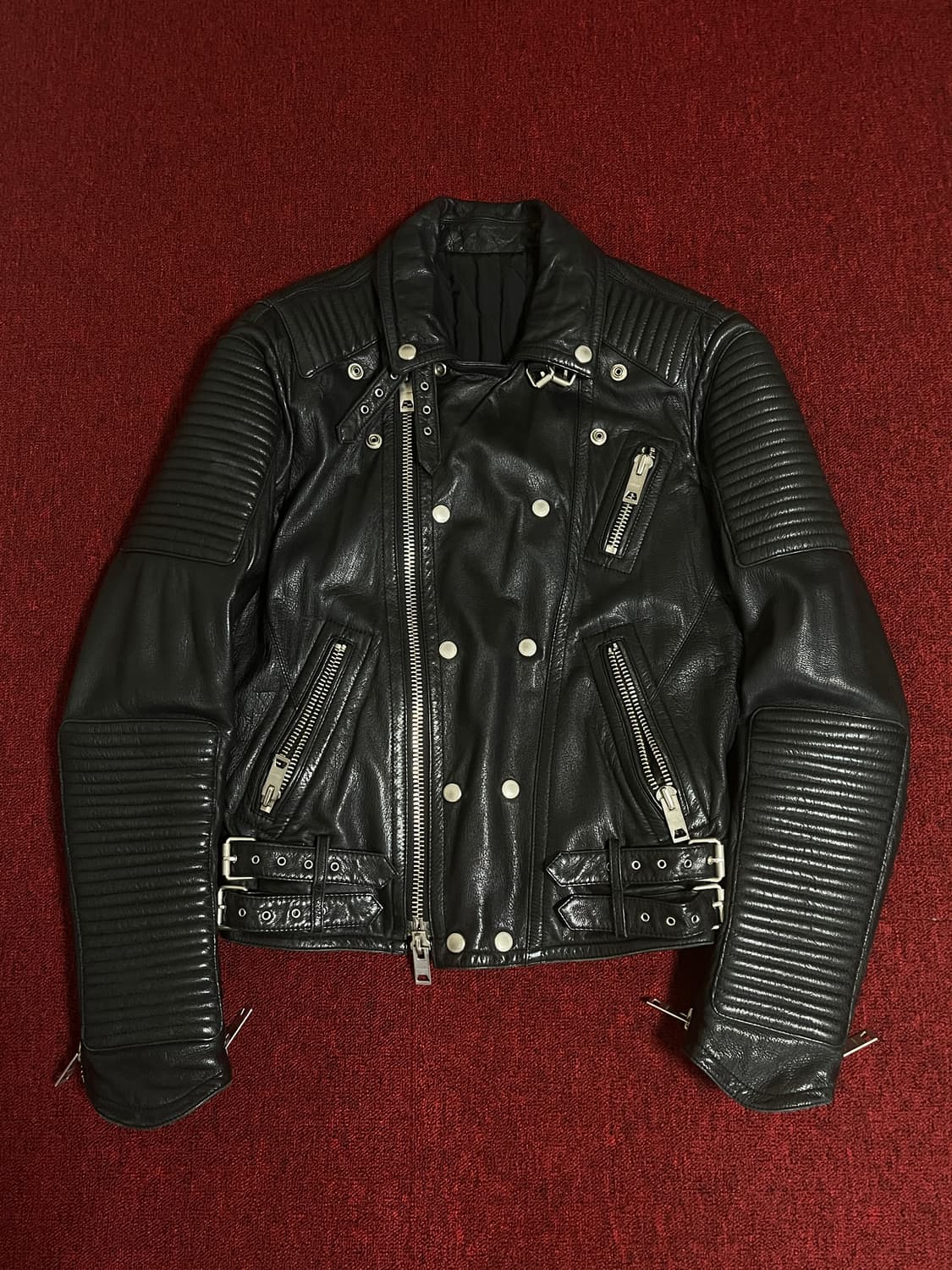 이탈리아 양가죽 라이더자켓 상품이미지1